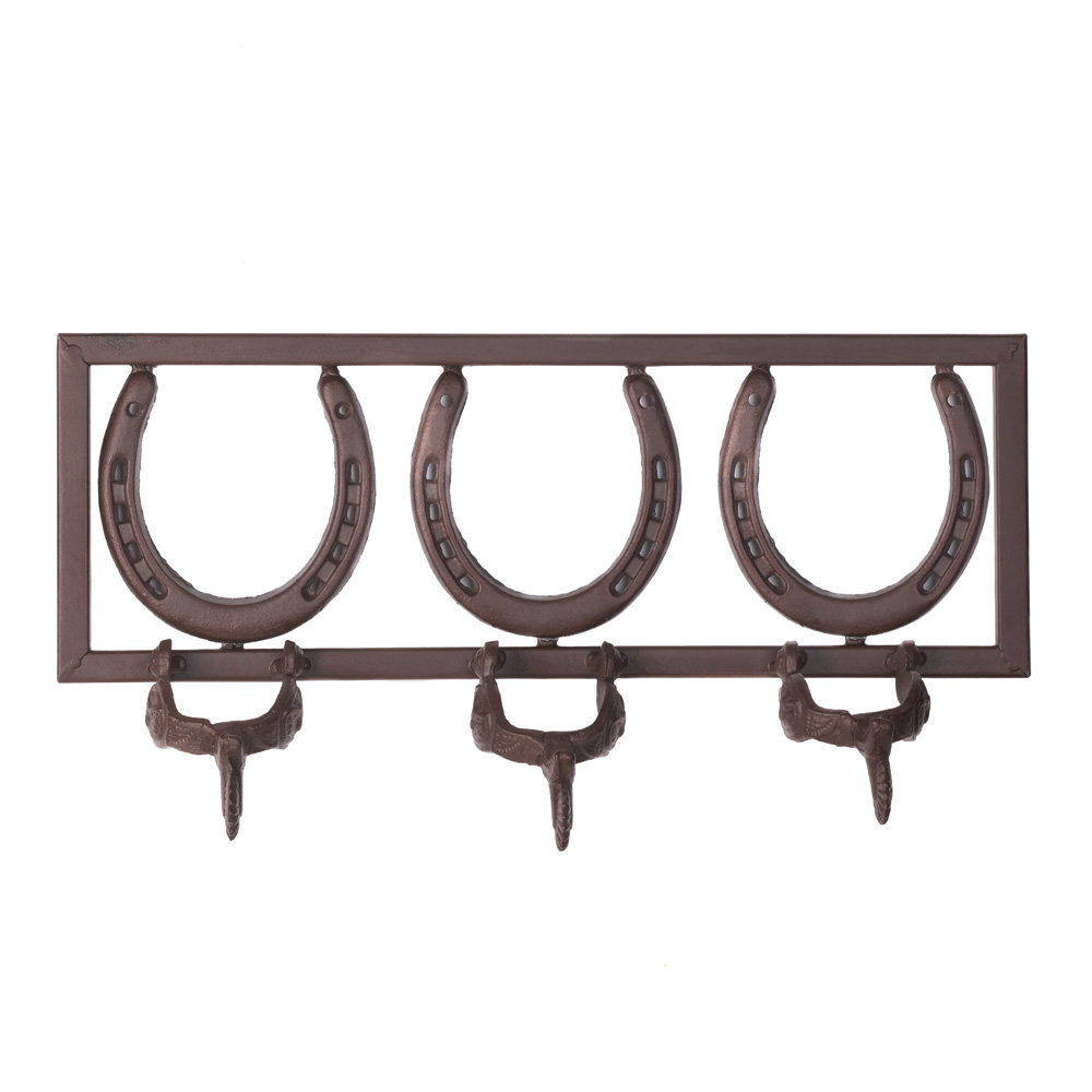 Zingz & Thingz Horseshoe and Spur Coat Rack & Reviews Wayfair