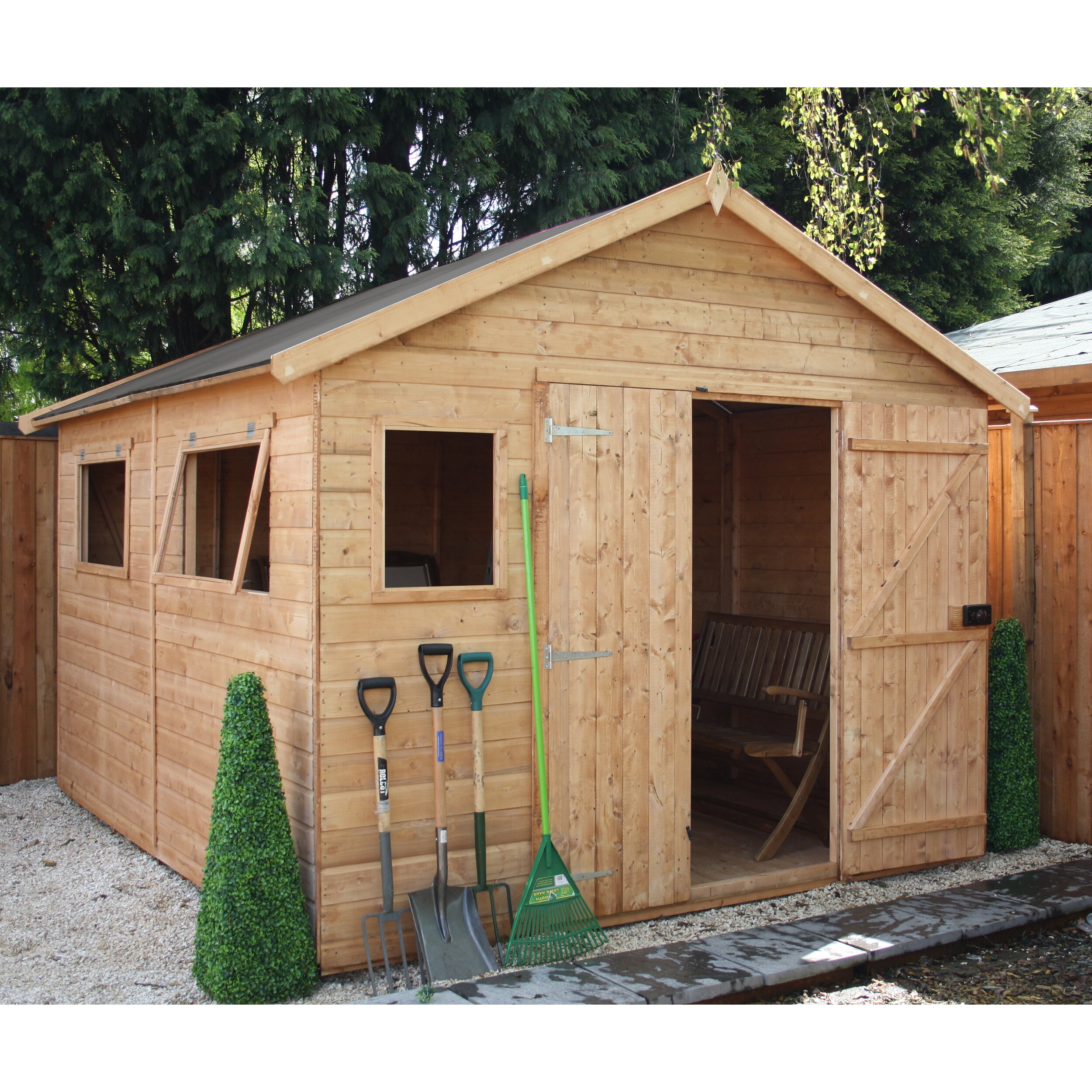 Garden Garden Storage  All Sheds Mercia Garden Products SKU 