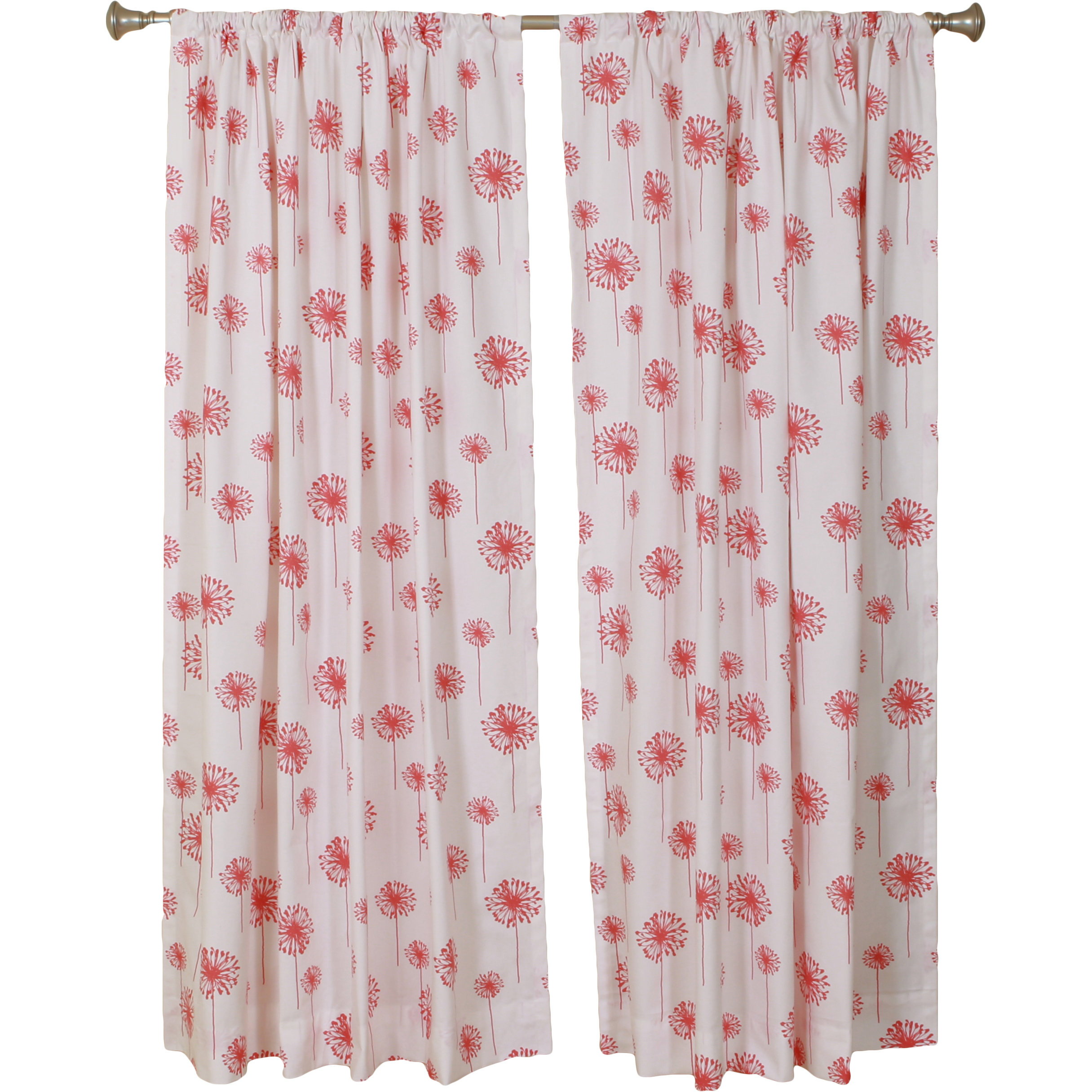 The Pillow Collection Rod Pocket Curtain Panels & Reviews Wayfair