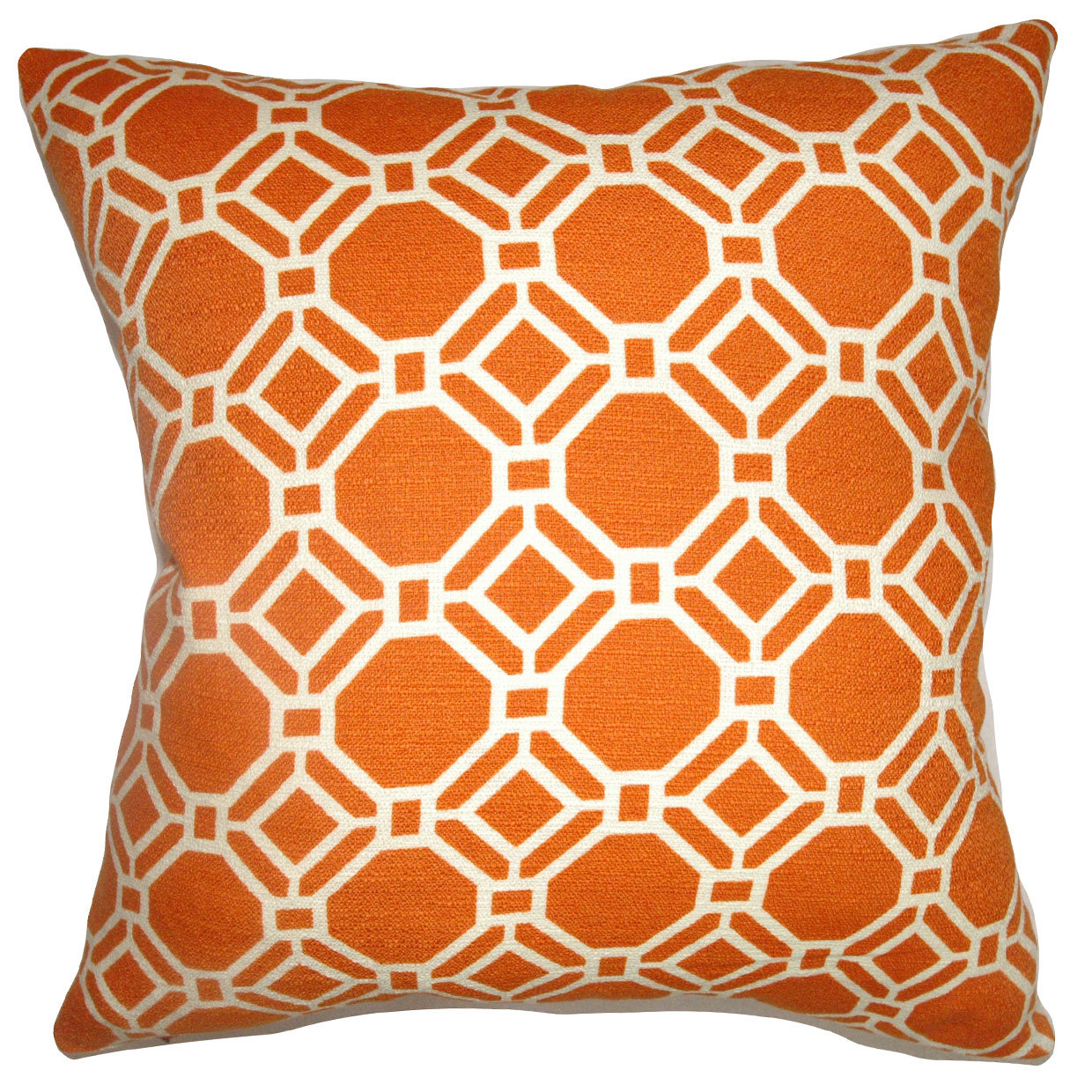 The Pillow Collection Cadena Chain Link Cotton Throw Pillow & Reviews