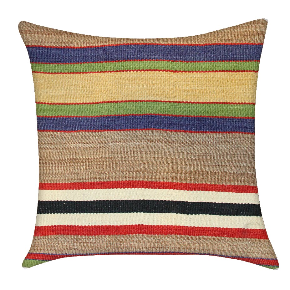 Pasargad Kilim Decorative Wool Throw Pillow | Wayfair