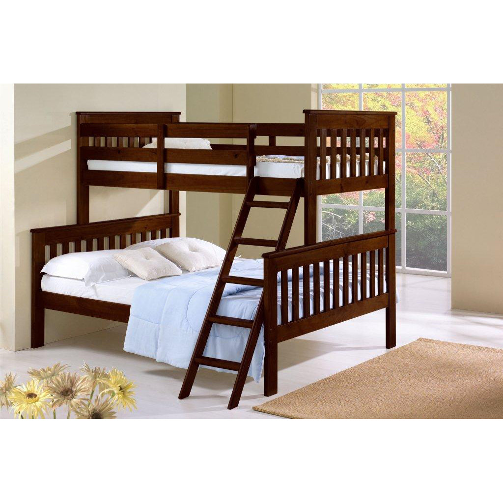 Donco Kids Twin over Full Standard Bunk Bed & Reviews Wayfair