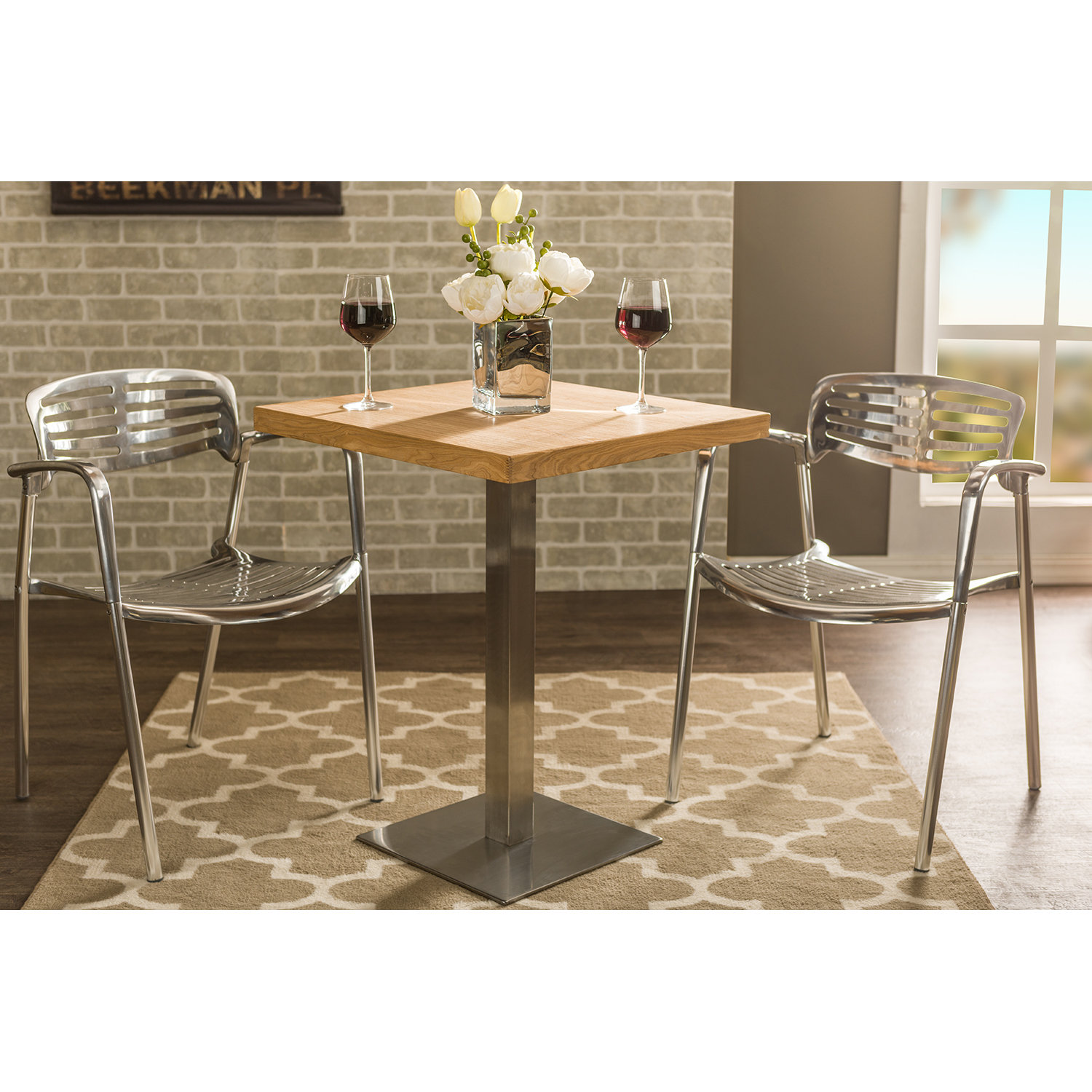Wholesale Interiors Baxton Studio Owen Dining Table & Reviews Wayfair