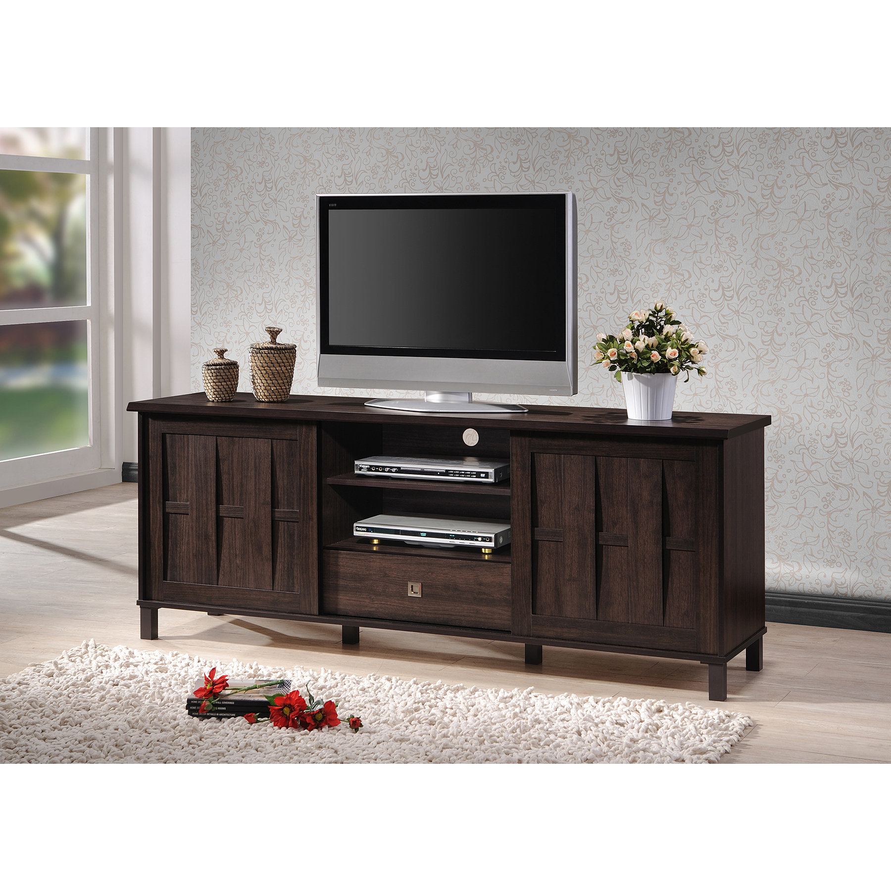 Wholesale Interiors Baxton Studio TV Stand & Reviews | Wayfair