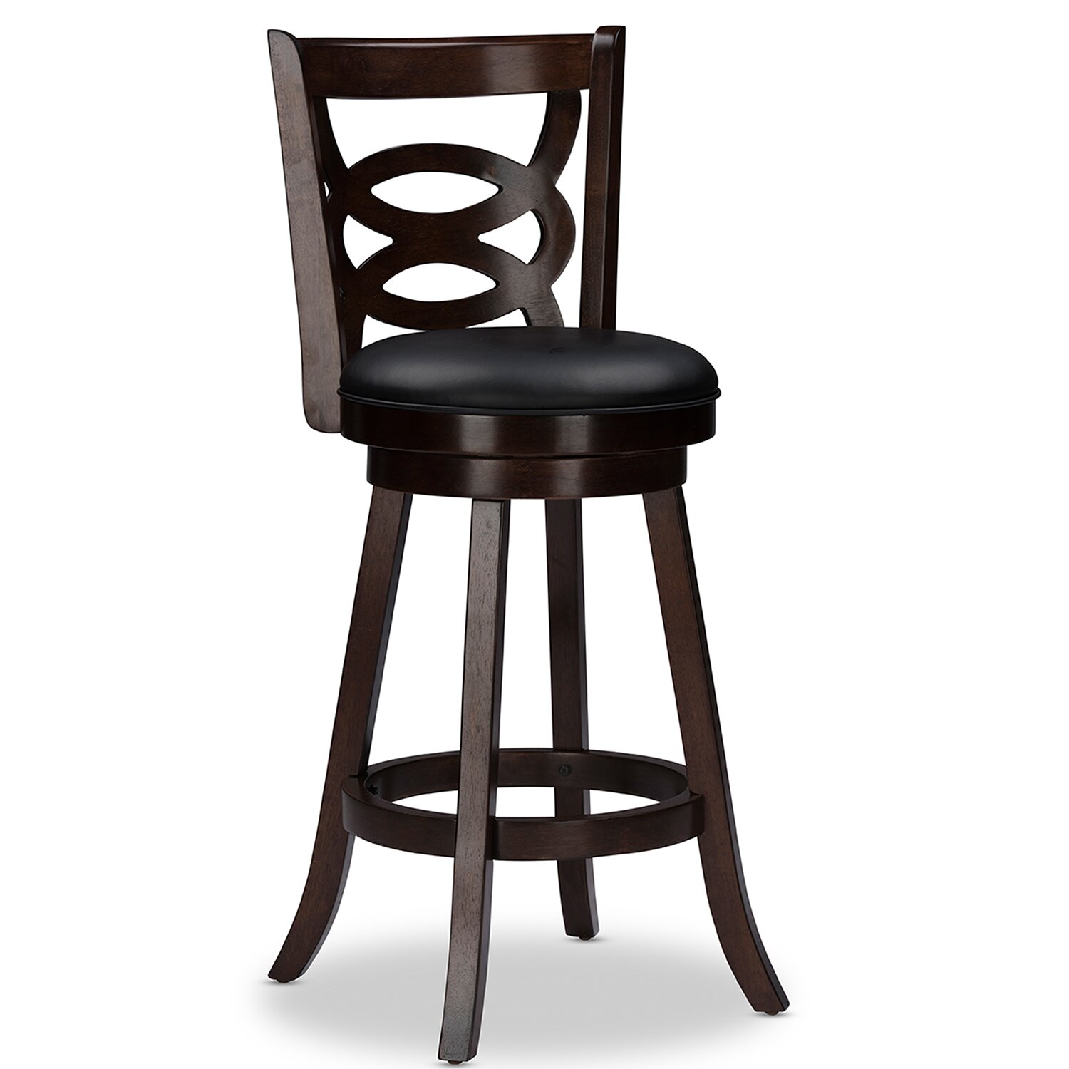 Wholesale Interiors Baxton Studio 29" Swivel Bar Stool | Wayfair