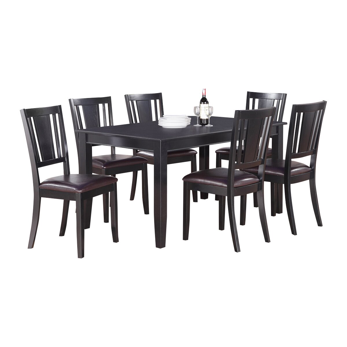 Wooden Importers Dudley 6 Piece Dining Set &amp; Reviews | Wayfair