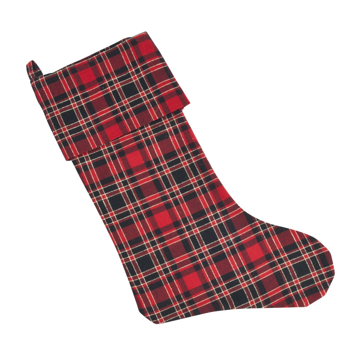 Saro Plaid Stocking & Reviews | Wayfair