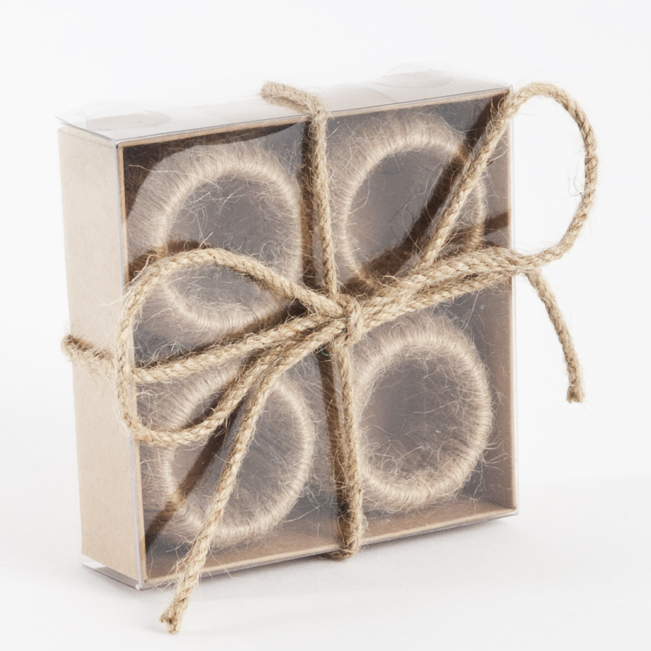 Saro Jute Napkin Rings & Reviews Wayfair