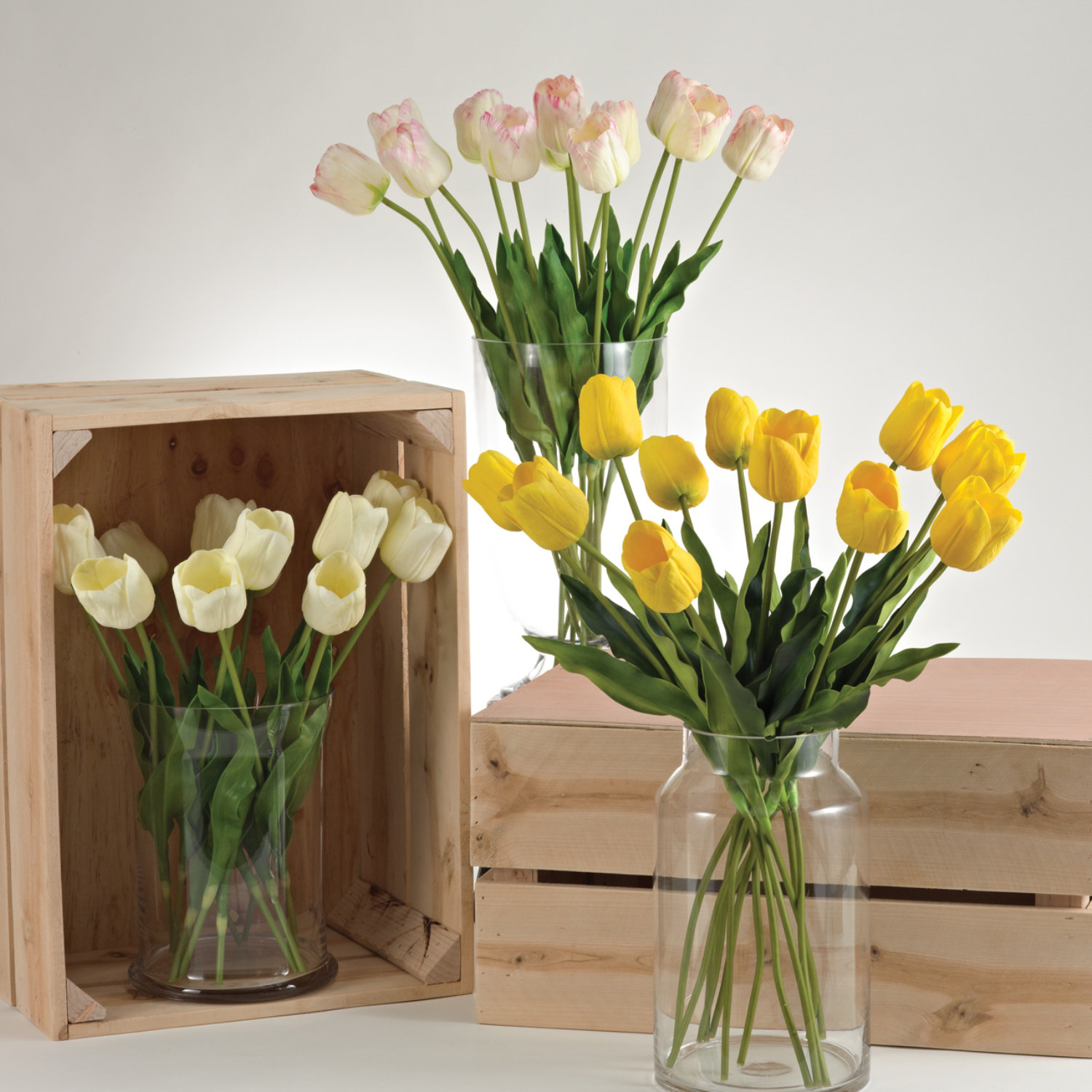 Saro Faux Botanicals Long Stem Tulips Wayfair