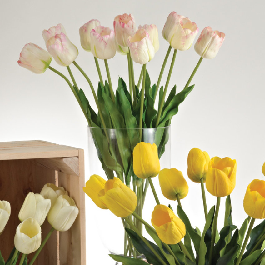 Saro Faux Botanicals Long Stem Tulips Wayfair