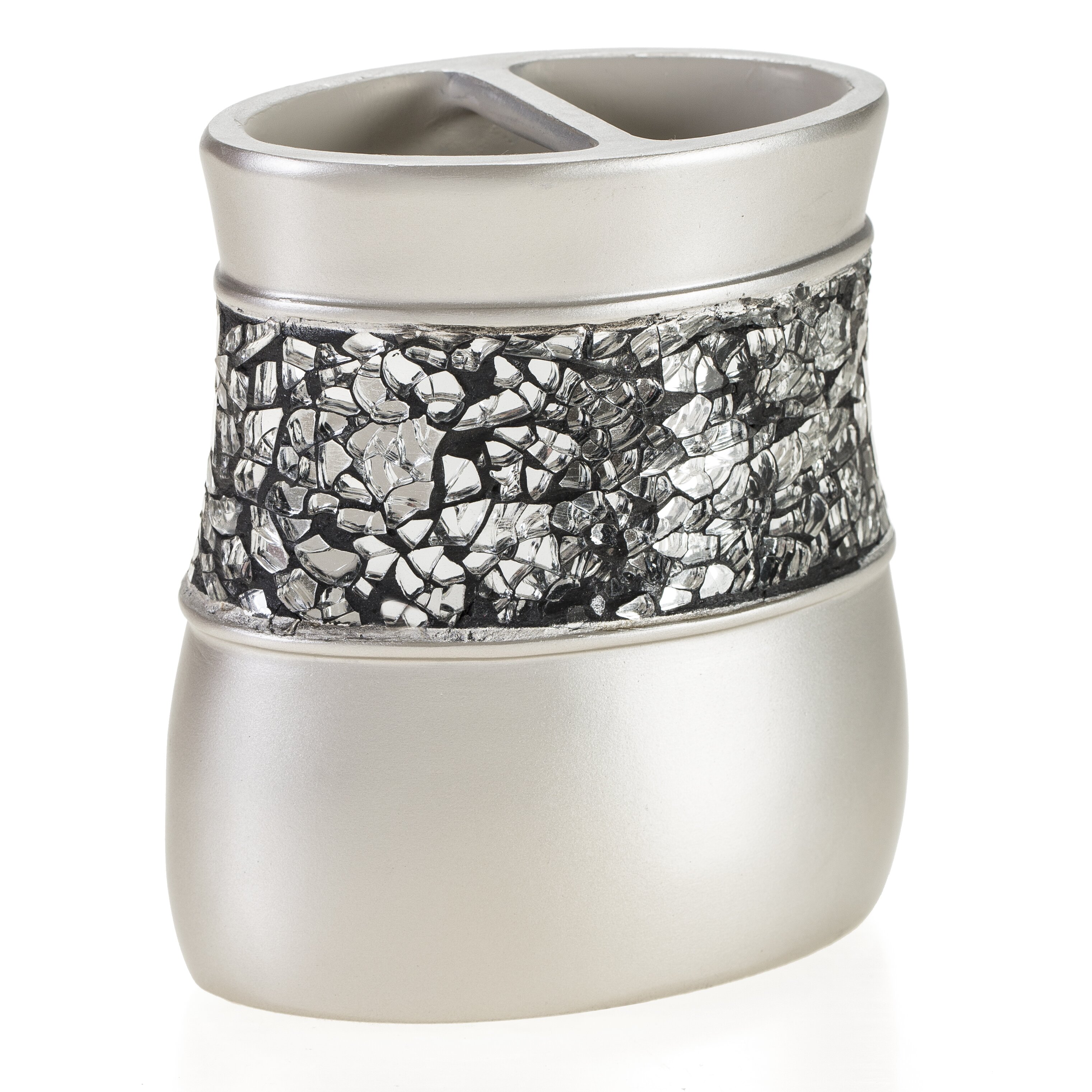 Creative Scents Brushed Nickel Toothbrush Holder & Reviews