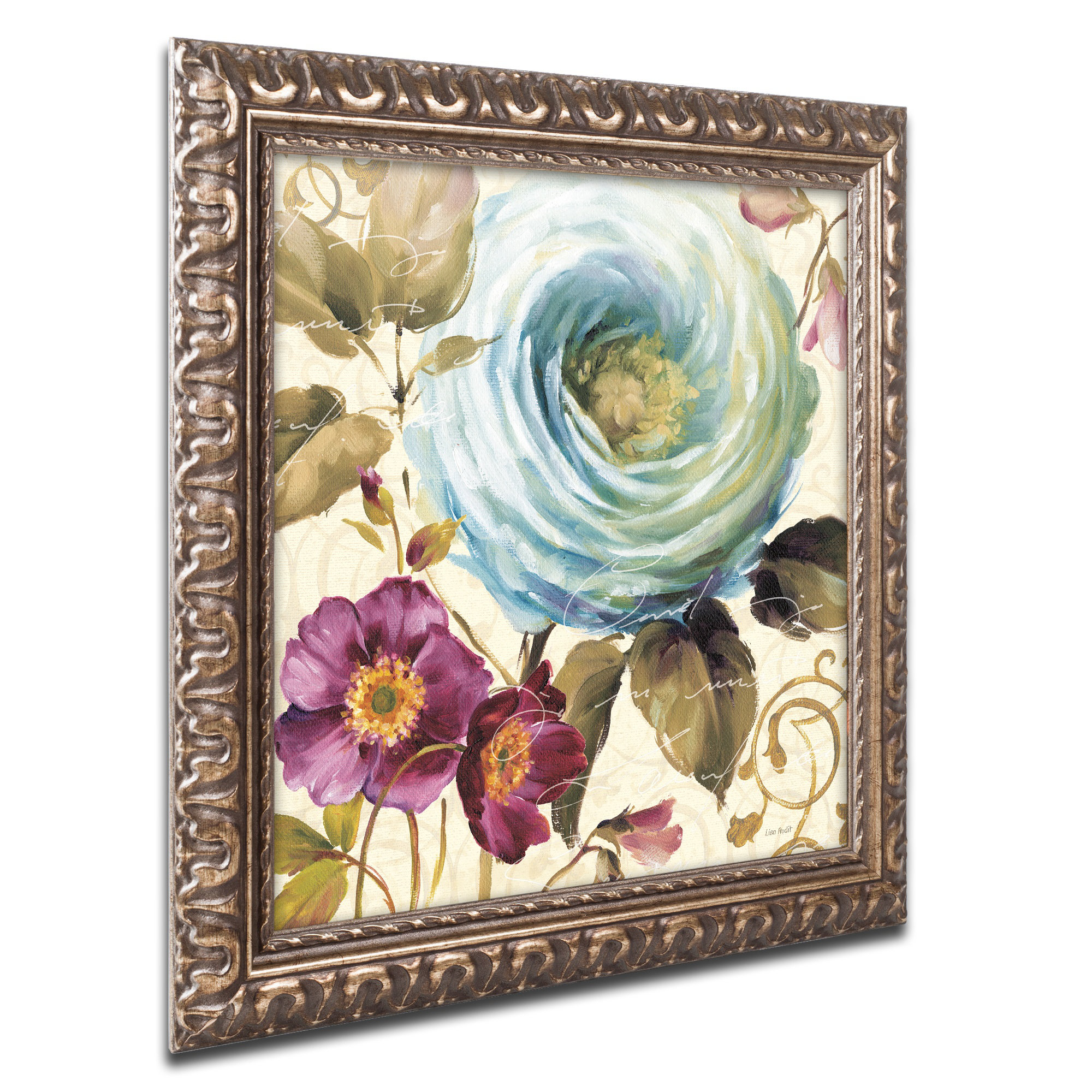 Trademark Art "Victorias Dream I" by Lisa Audit Framed Painting Print