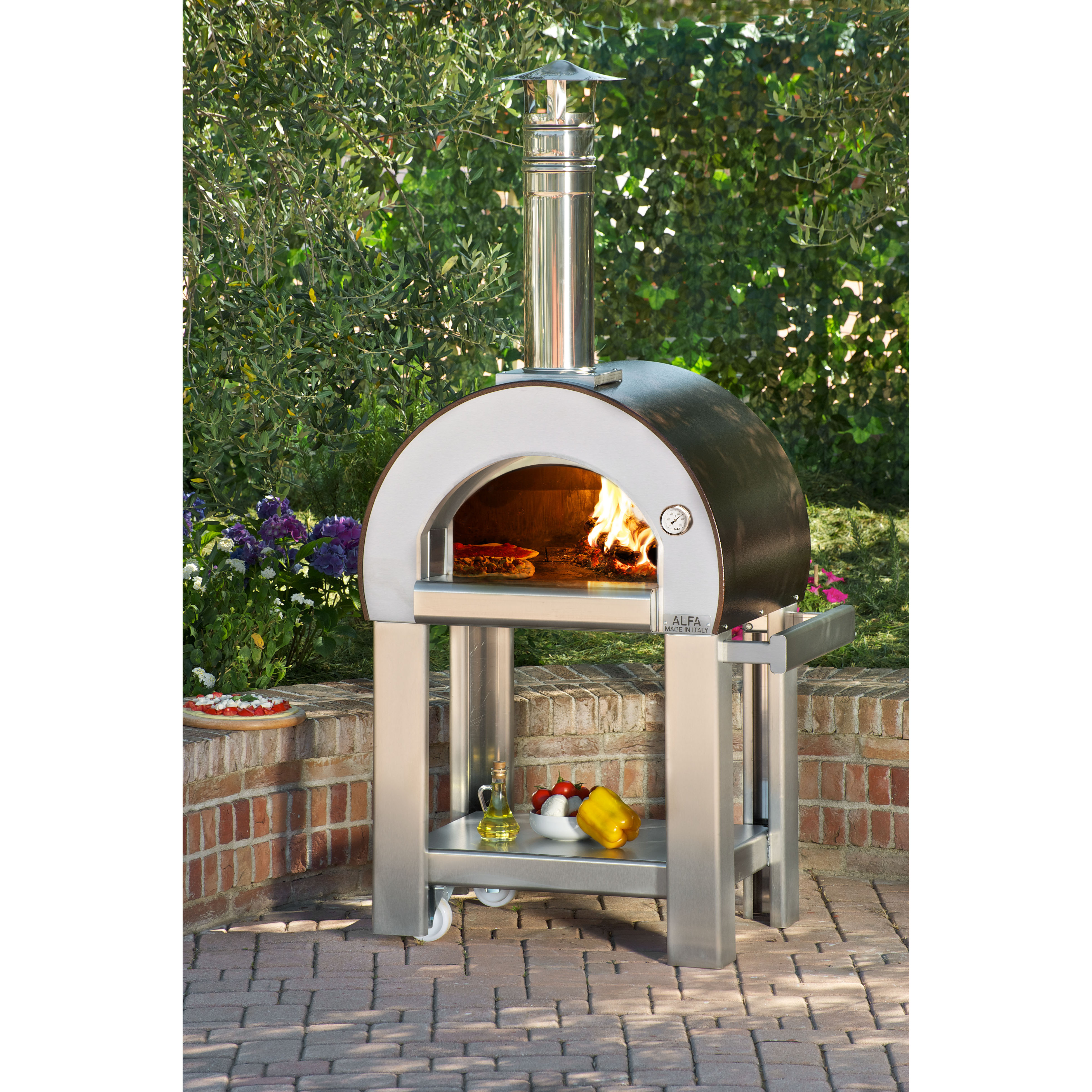 Alfa Pizza Forno 5 Wood Burning Pizza Oven & Reviews Wayfair