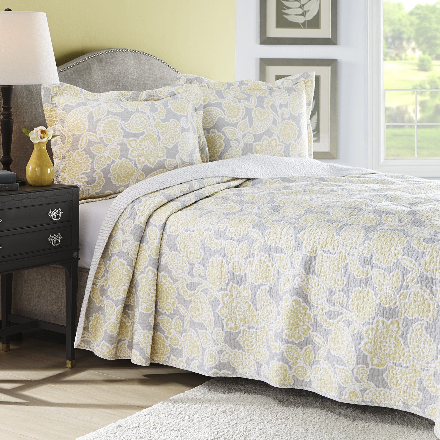 Laura Ashley Home Joy Quilt Set & Reviews | Wayfair