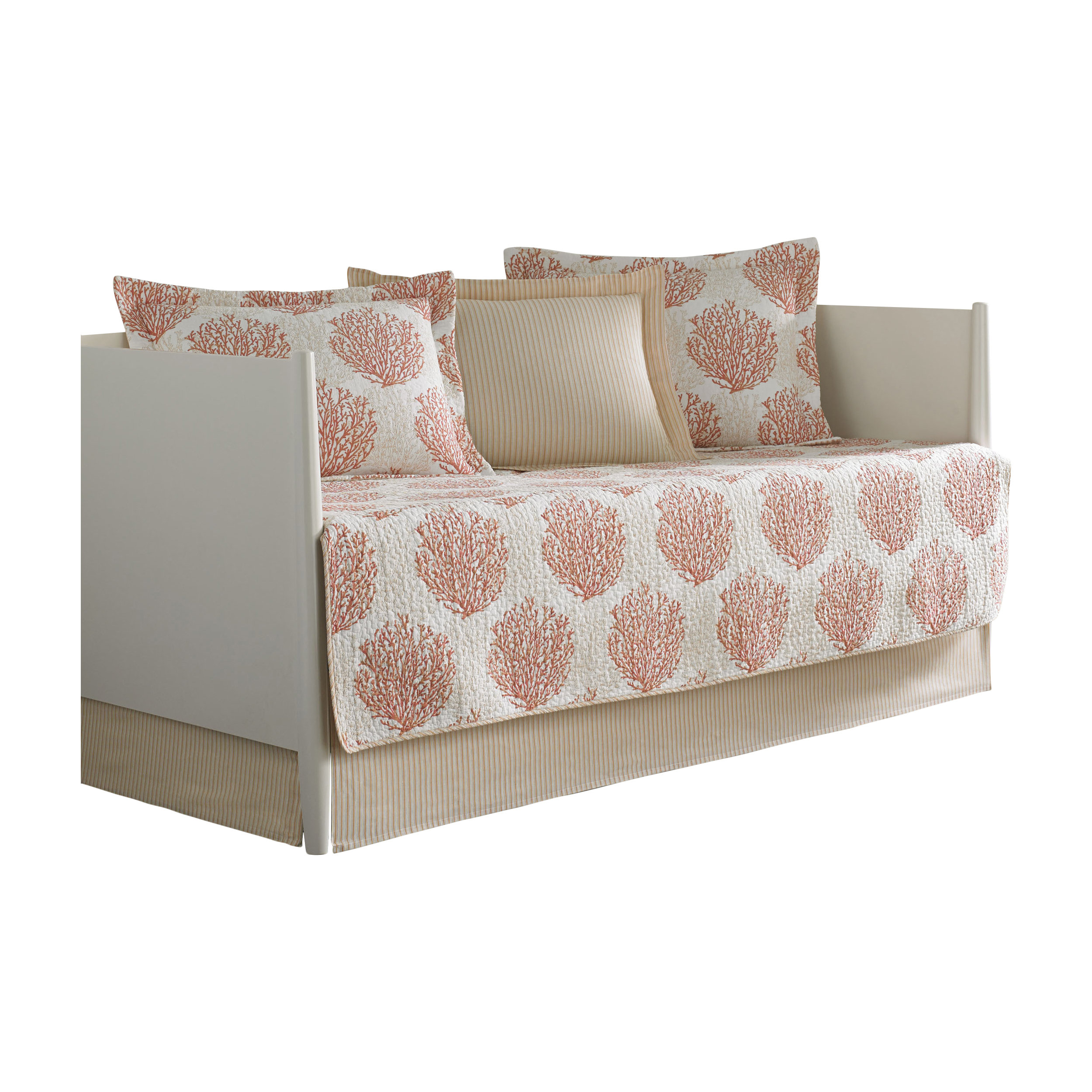 Laura Ashley Home Coral Coast 5 Piece Twin Daybed Quilt Set & Reviews