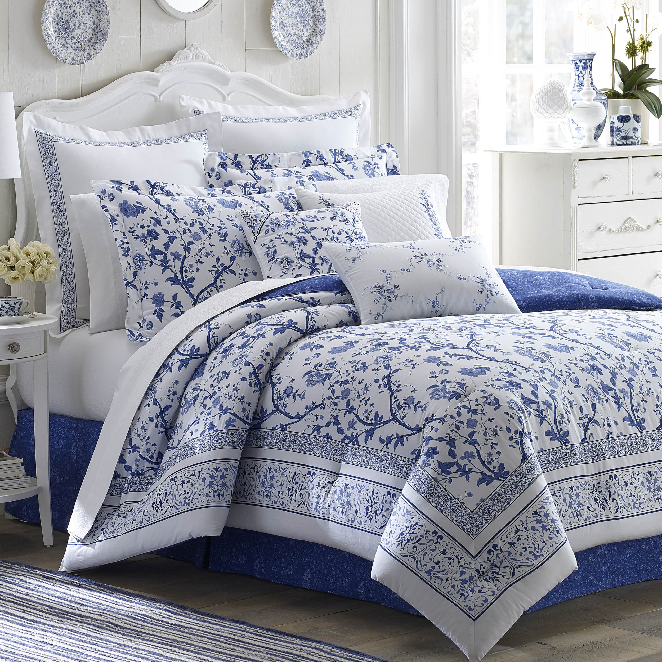 Laura Ashley Bedding Charlotte Comforter Collection Reviews Wayfair