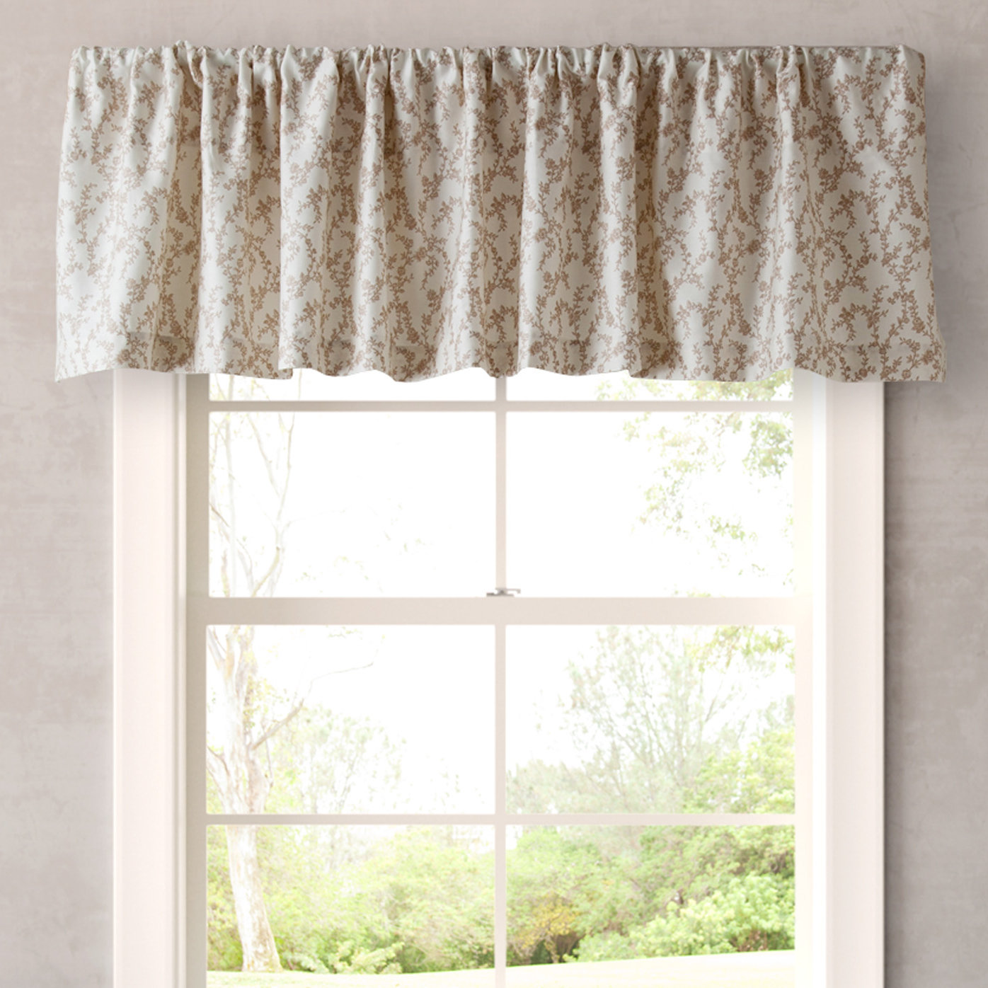 Laura Ashley Home Victoria 86" Curtain Valance & Reviews Wayfair