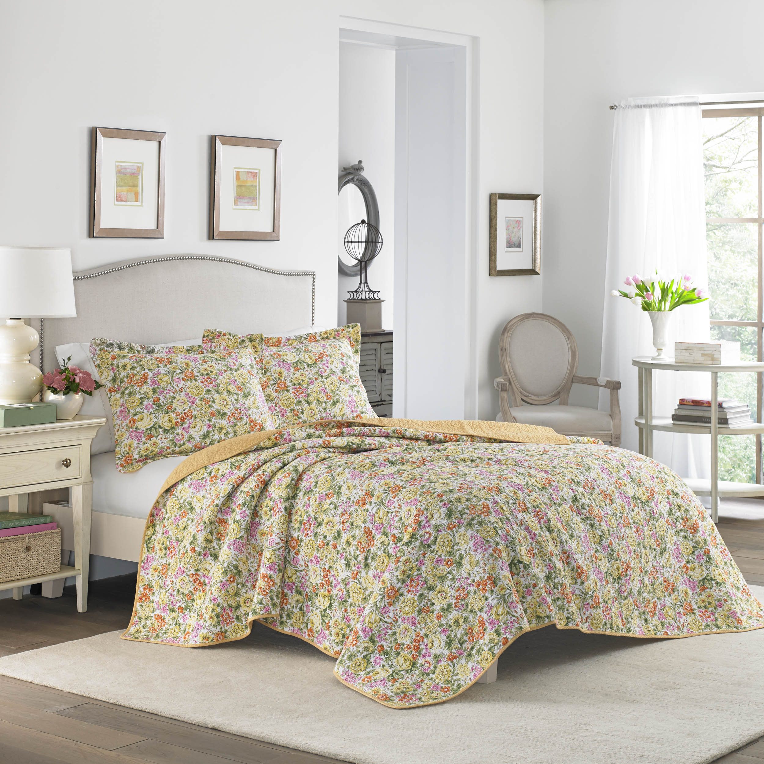 Laura Ashley Home Delia Quilt Set & Reviews Wayfair