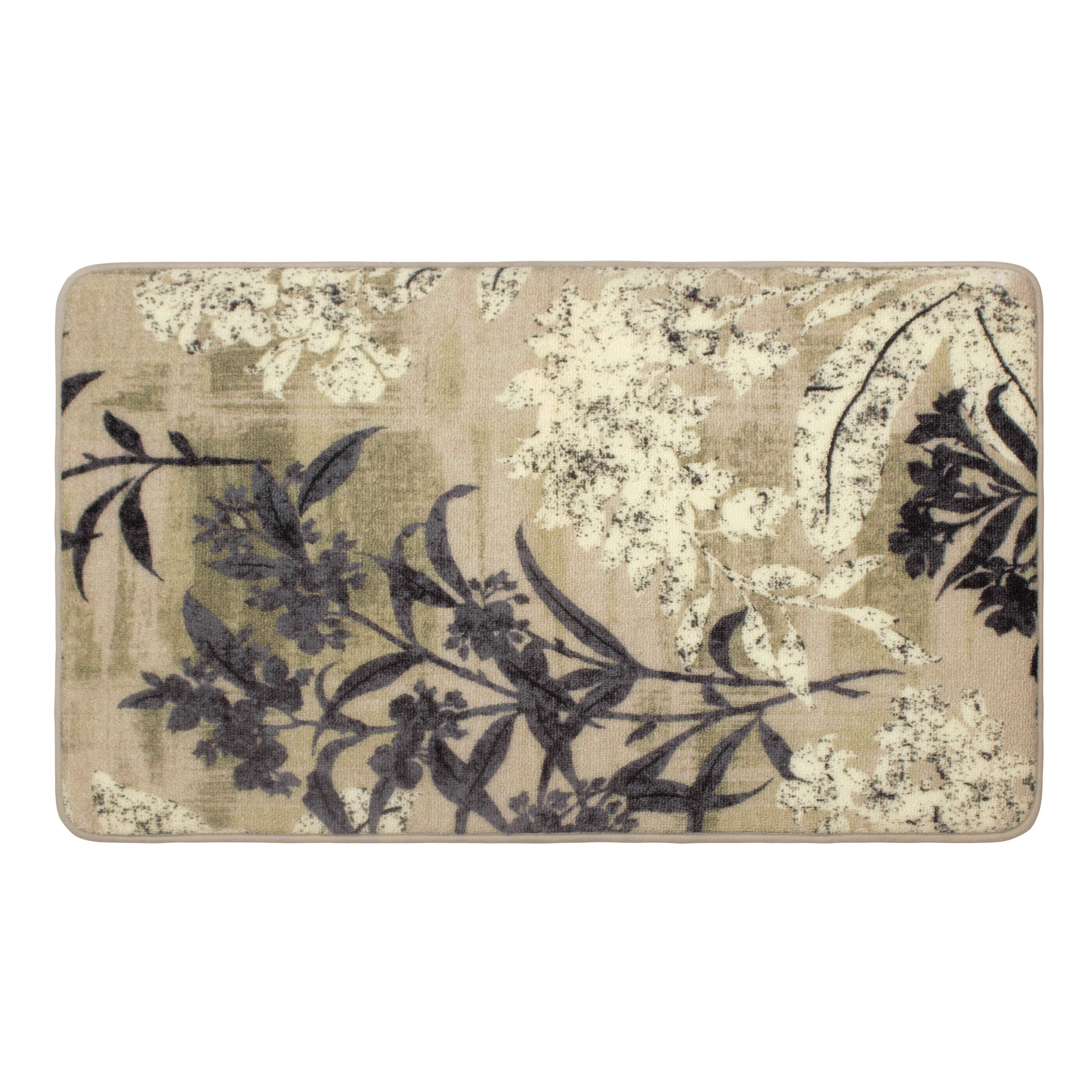 Laura Ashley Home Taupe/Ivory Area Rug Wayfair