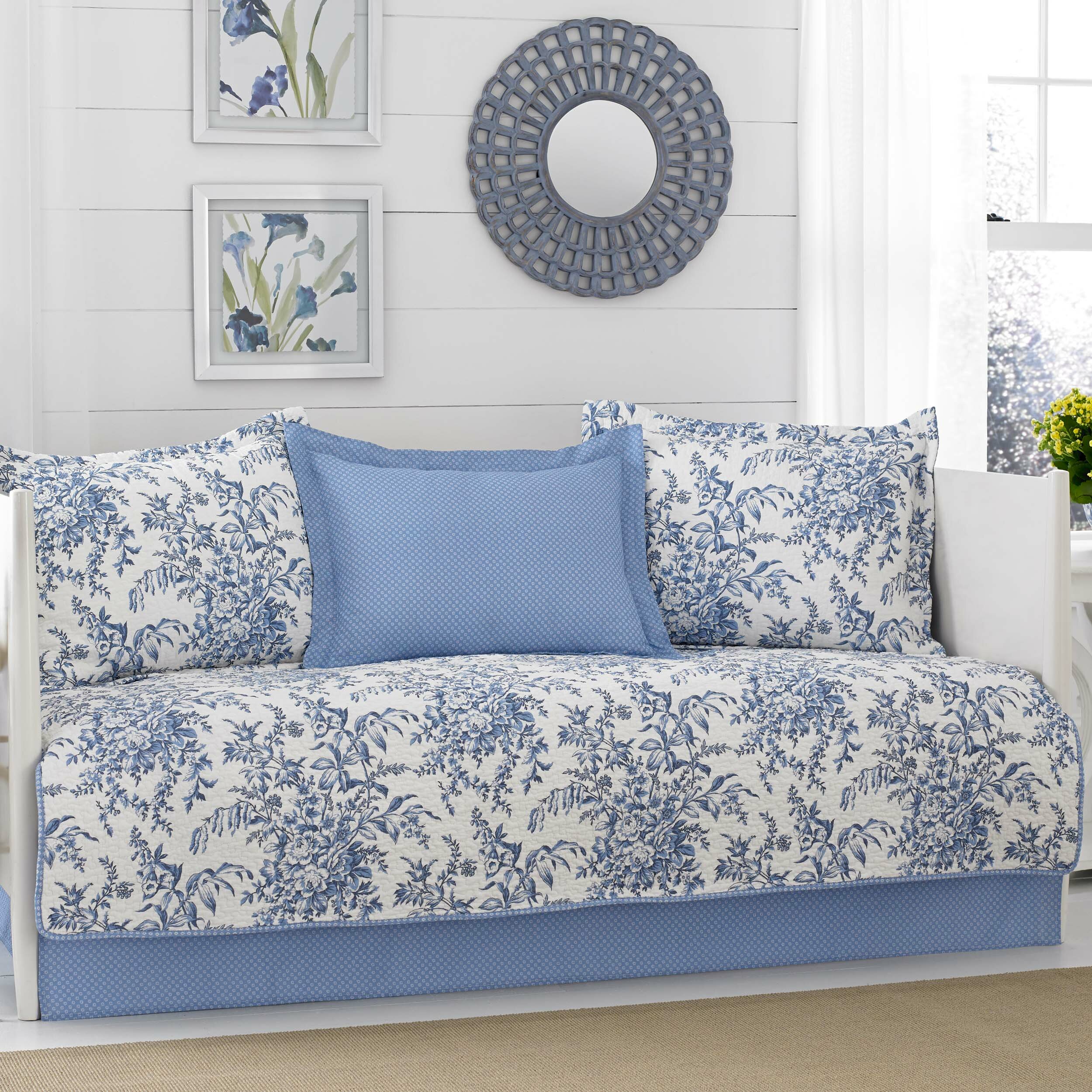 Laura Ashley Home Bedford 5 Piece Daybed Set Reviews Wayfair   Laura Ashley Home Bedford 5 Piece Daybed Set 