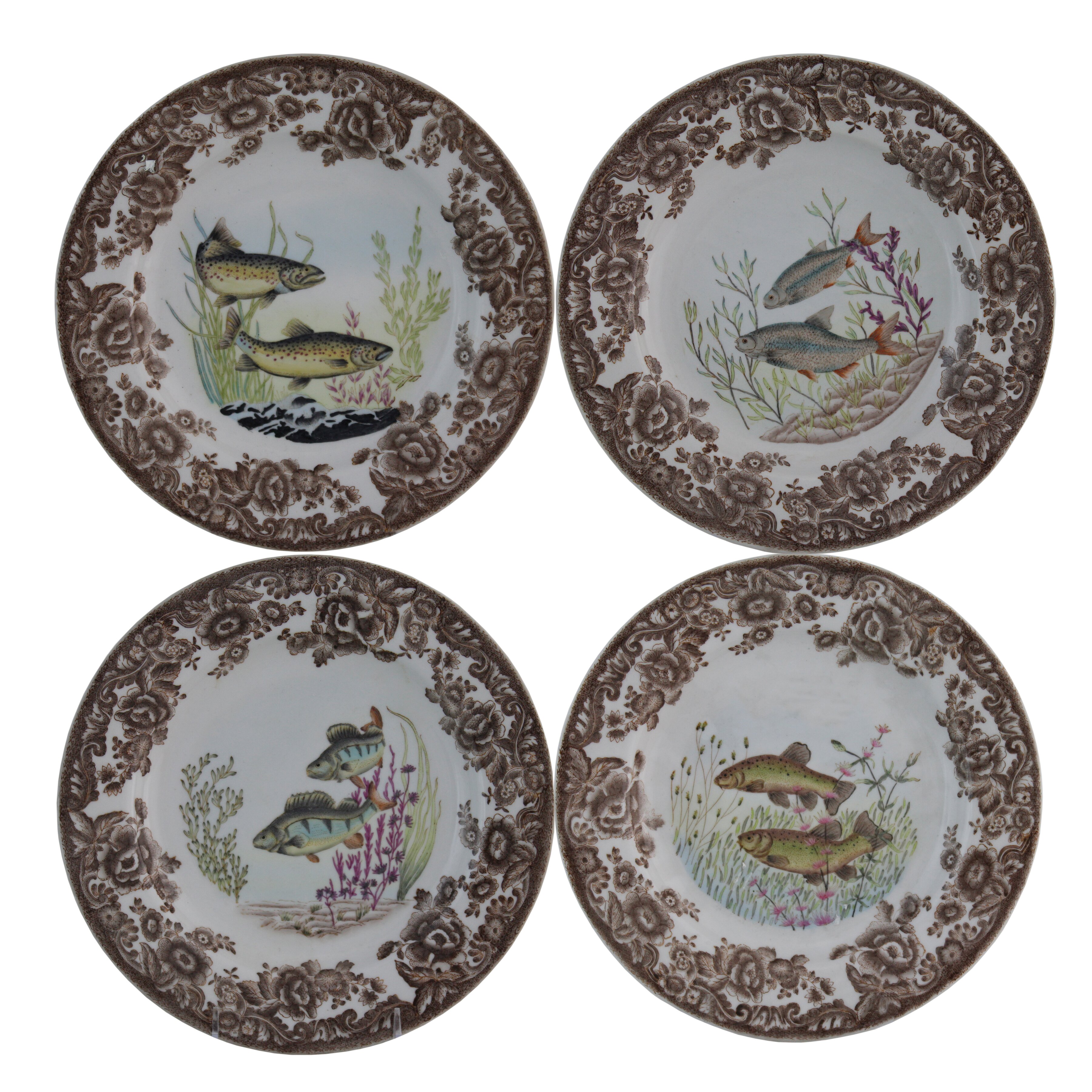 Selectives 4 Piece Woodrow Decorative Plate Set | Wayfair