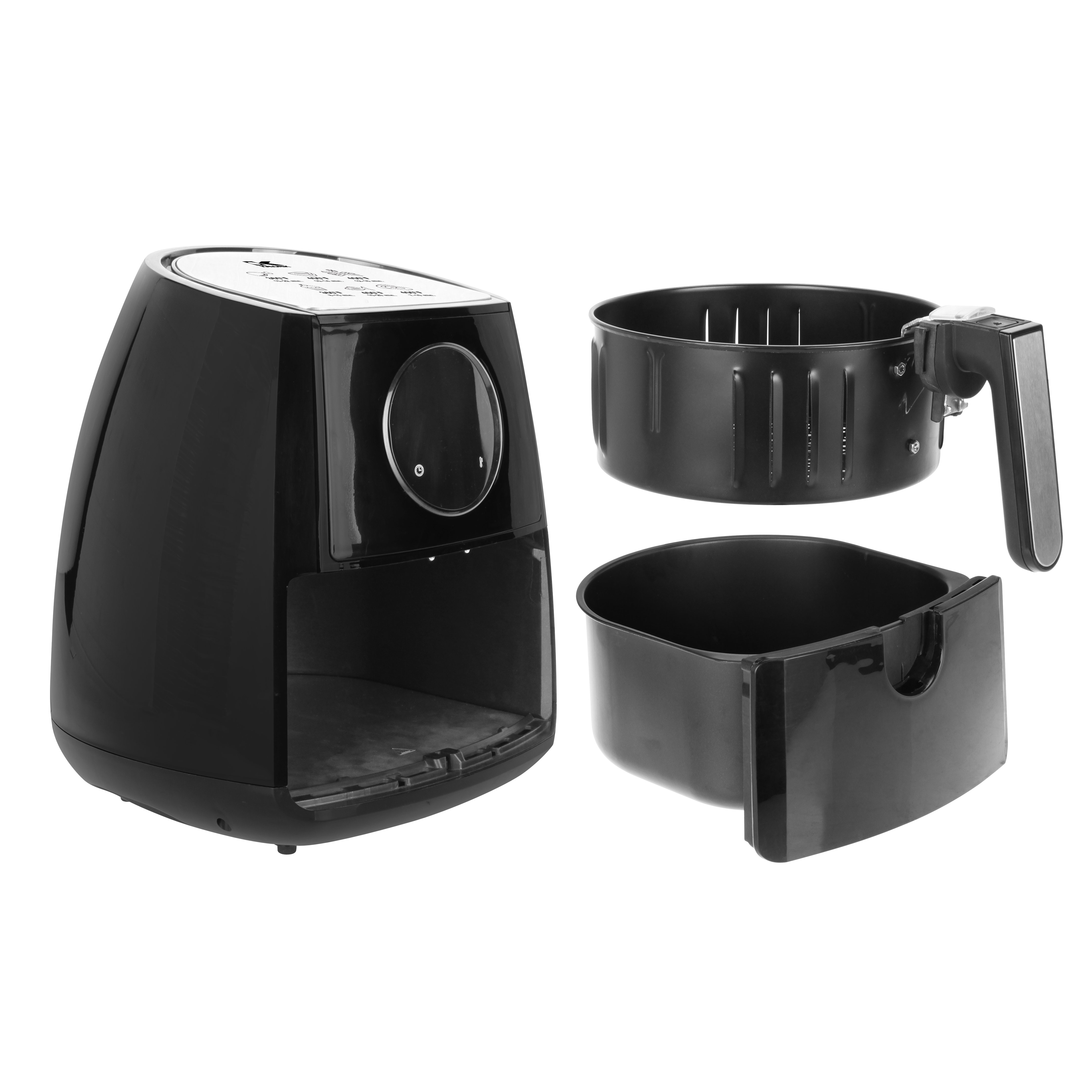 Kalorik Black Digital Airfryer with Dual Layer Rack & Reviews Wayfair