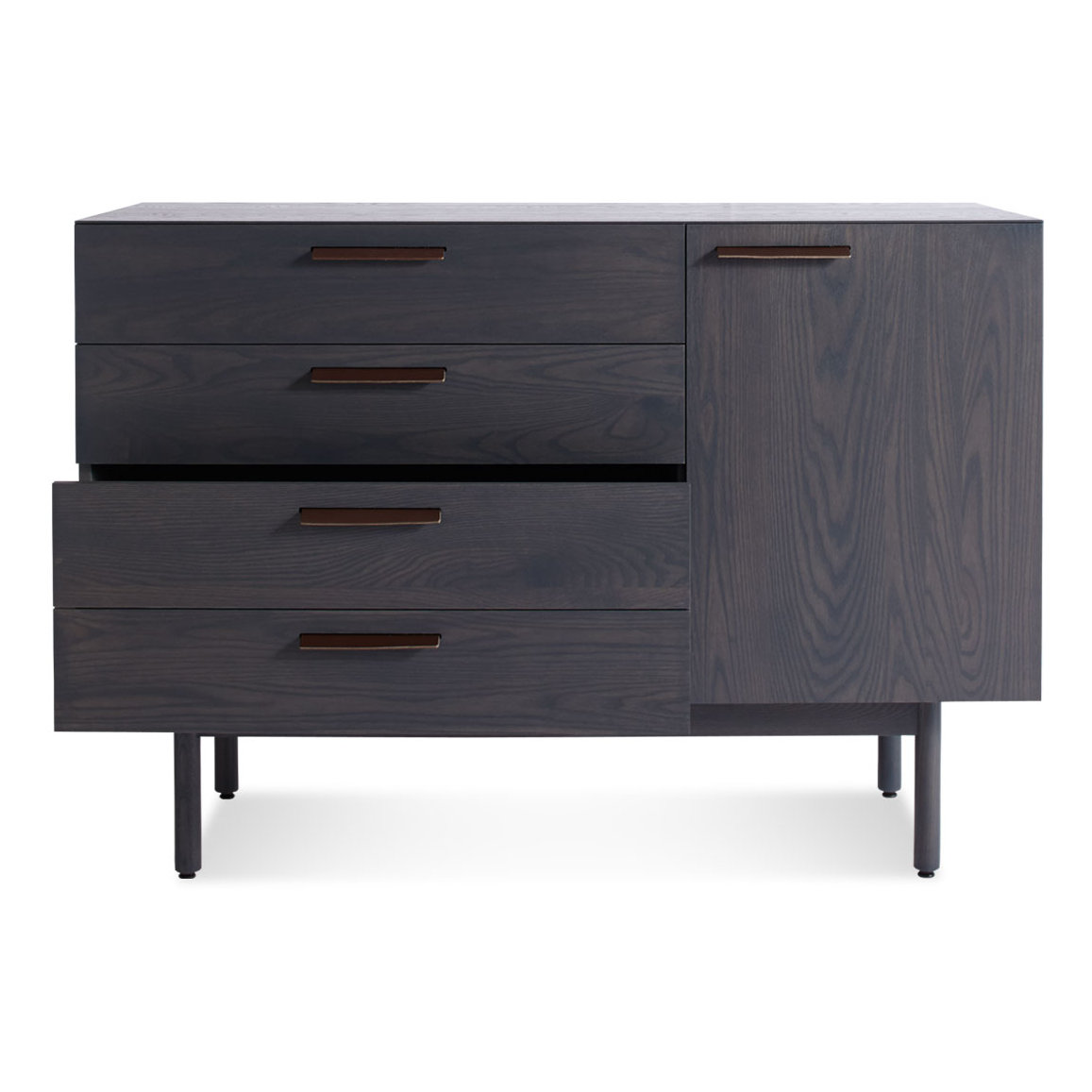 Blu Dot Shale 4 Drawer 1 Door Credenza & Reviews Wayfair