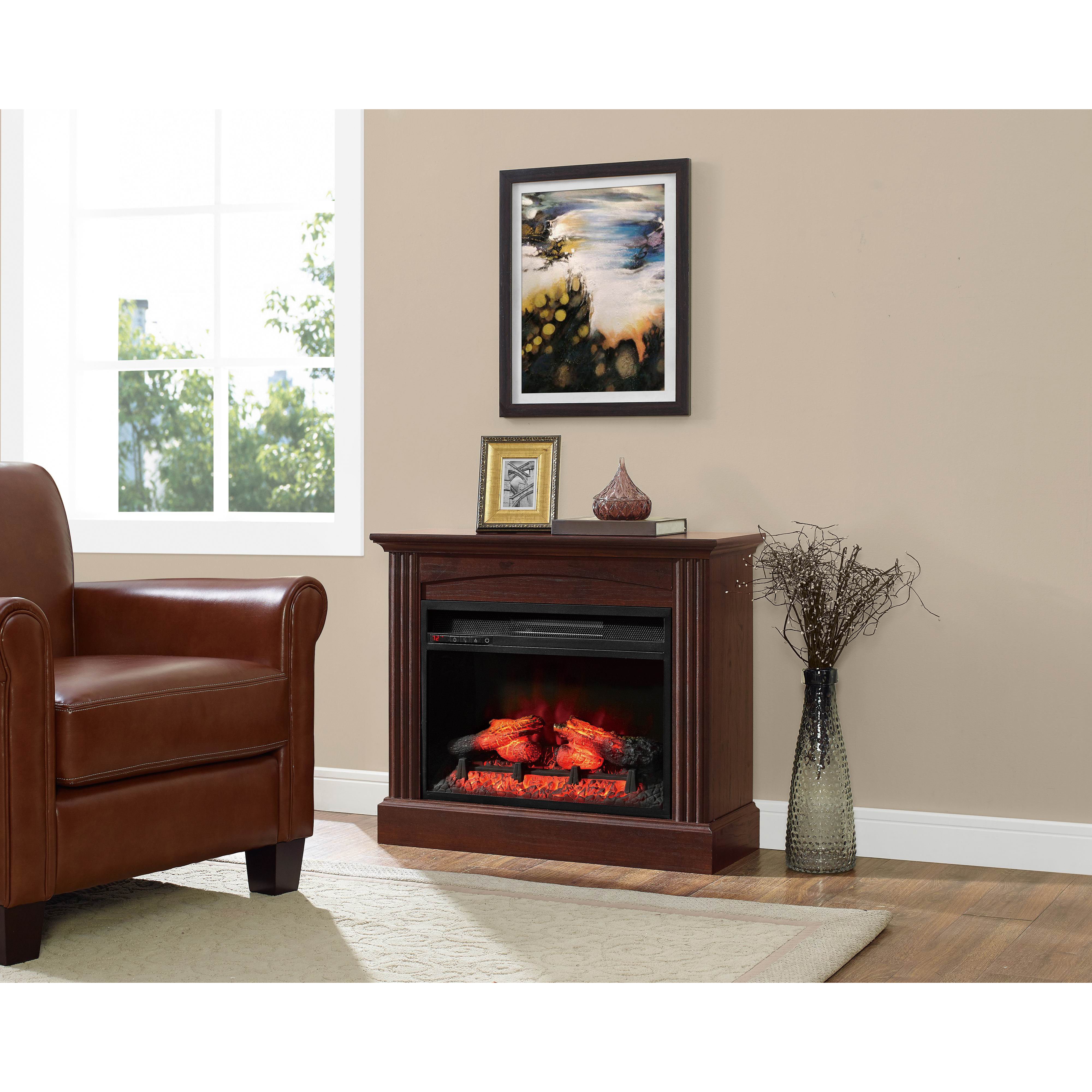 Whalen Furniture Glaston Electric Fireplace & Reviews Wayfair