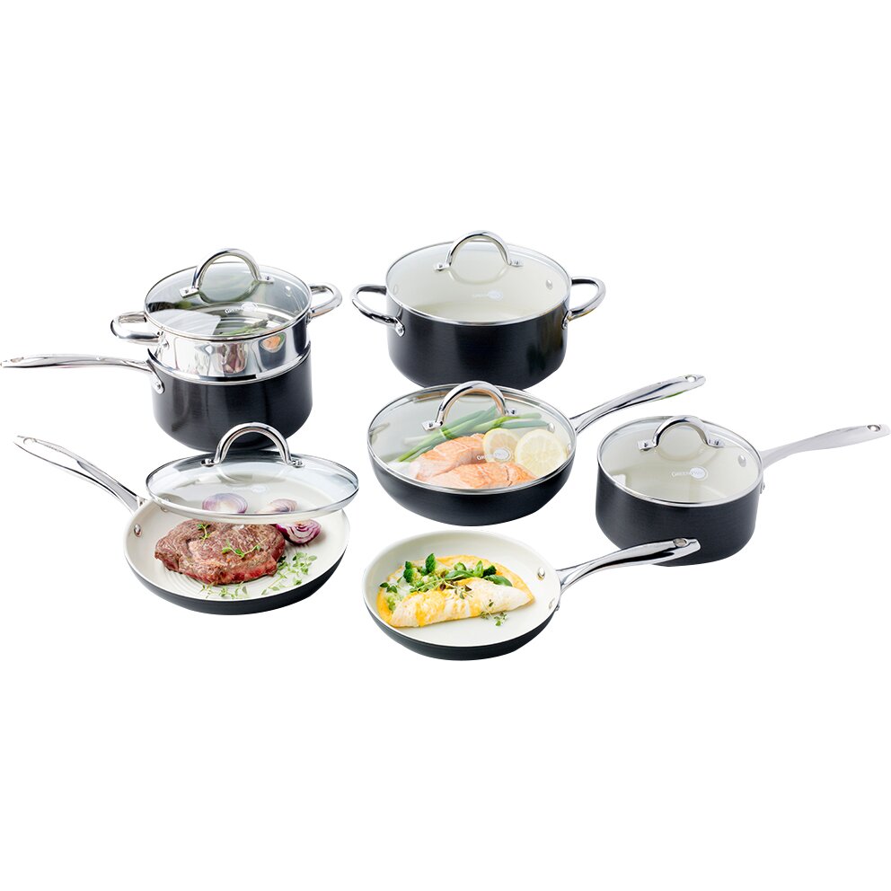 greenpan induction cookware set