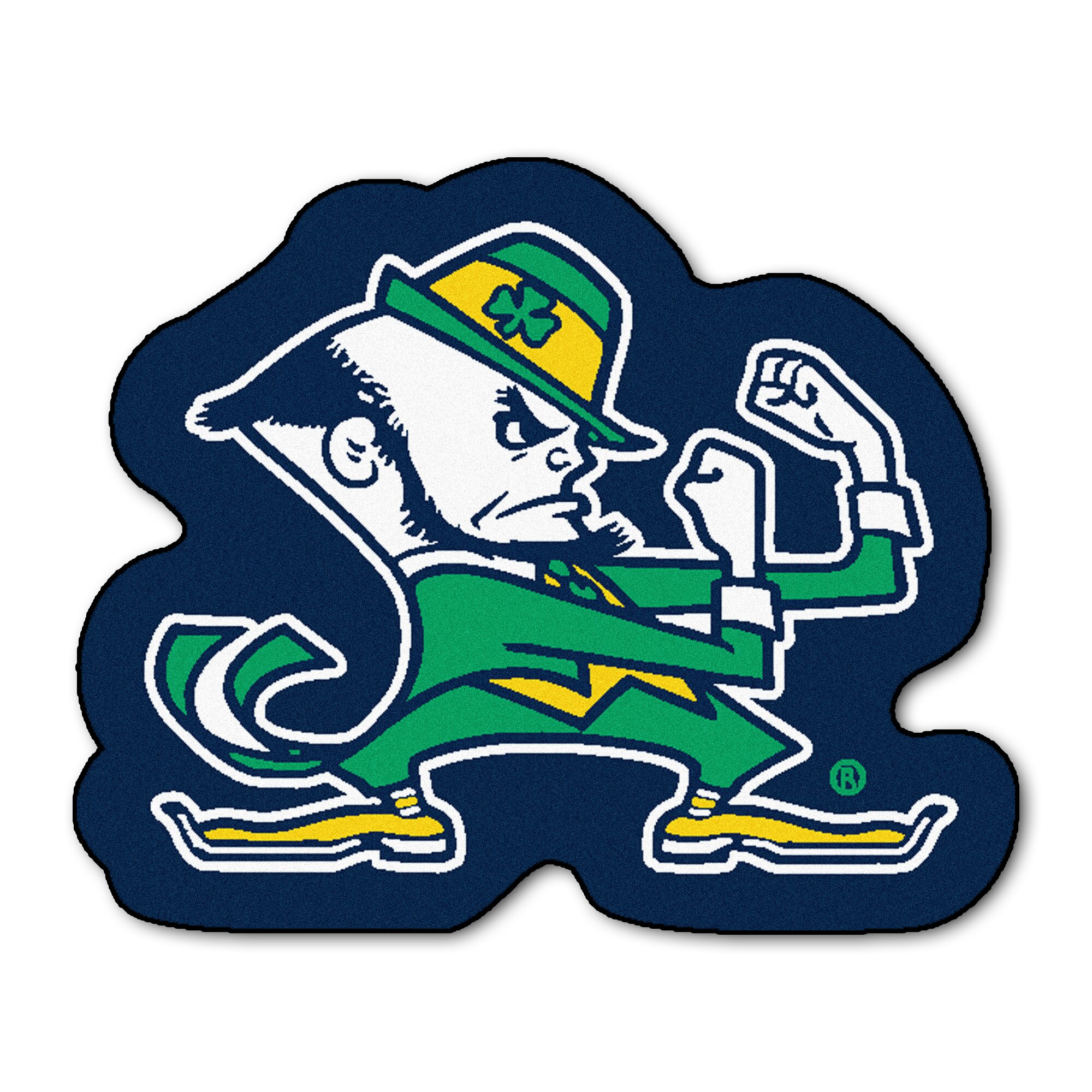 FANMATS NCAA Notre Dame Mascot Mat | Wayfair