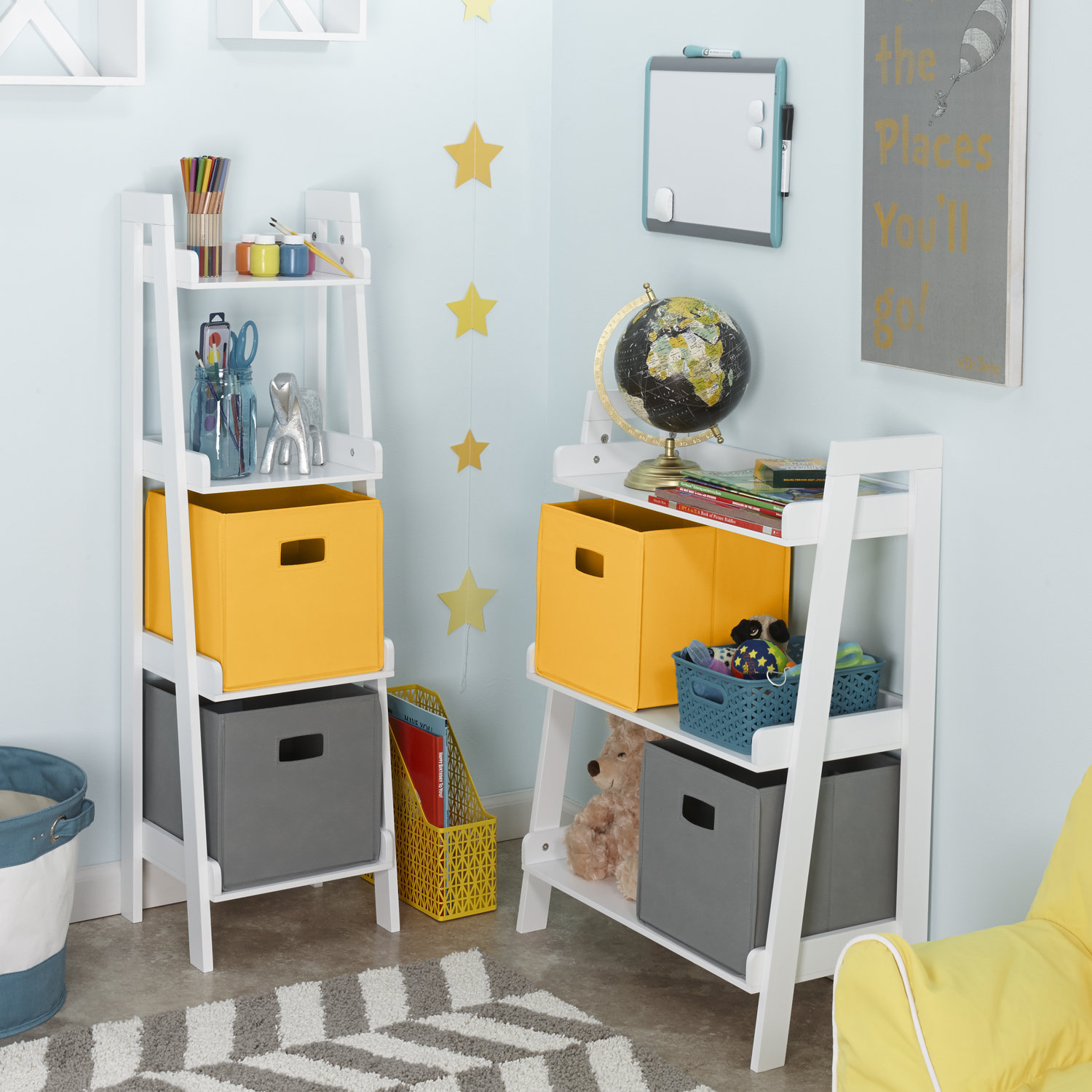 RiverRidge Kids 4 Tier Ladder 44" Shelf & Reviews Wayfair
