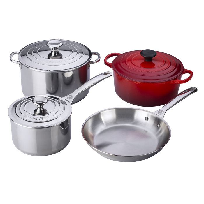 Le Creuset 7 Piece Cookware Set And Reviews Wayfair