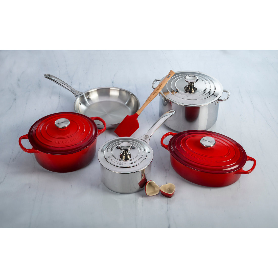 Le Creuset 7 Piece Cookware Set & Reviews | Wayfair