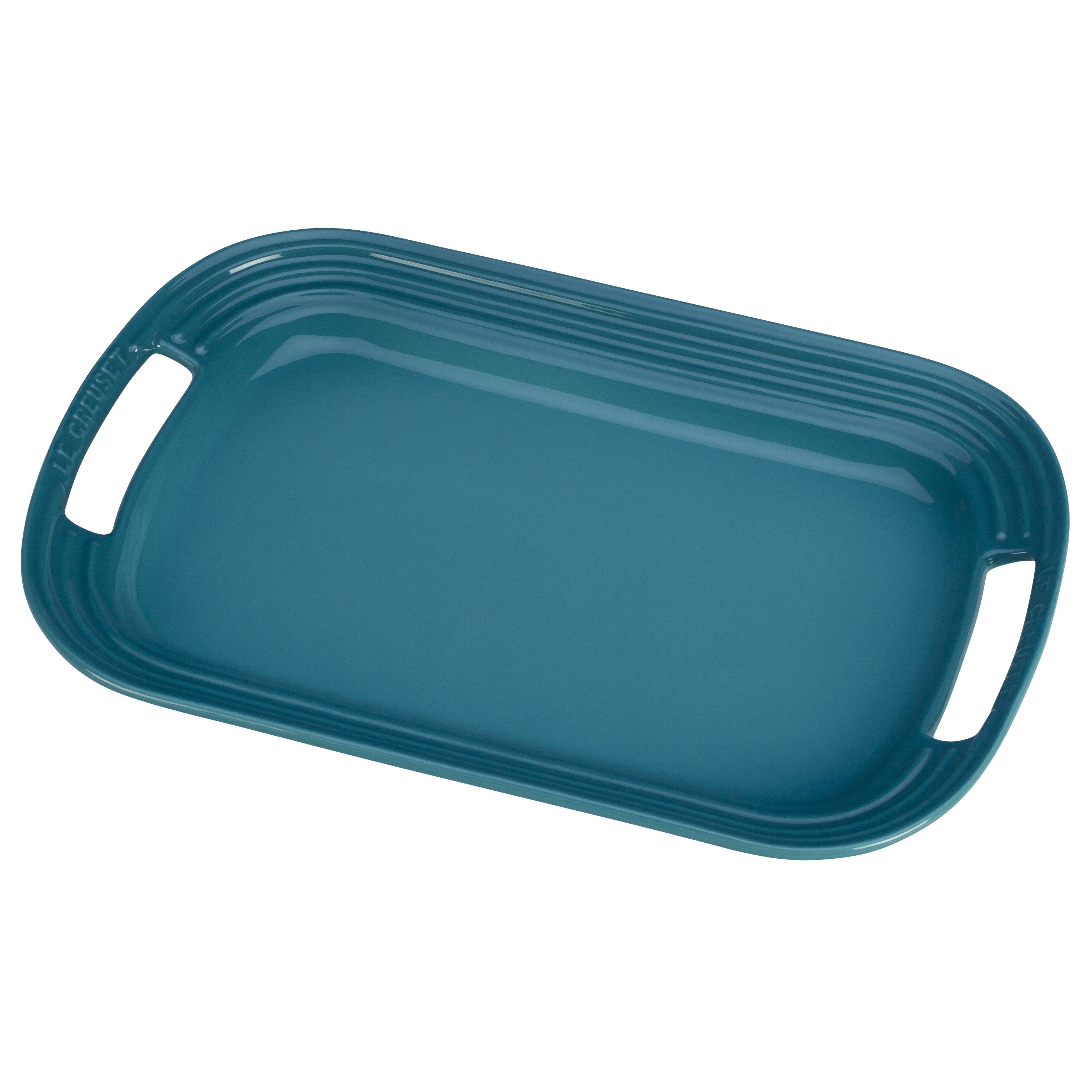 Le Creuset Stoneware Rectangular Serving Tray & Reviews Wayfair