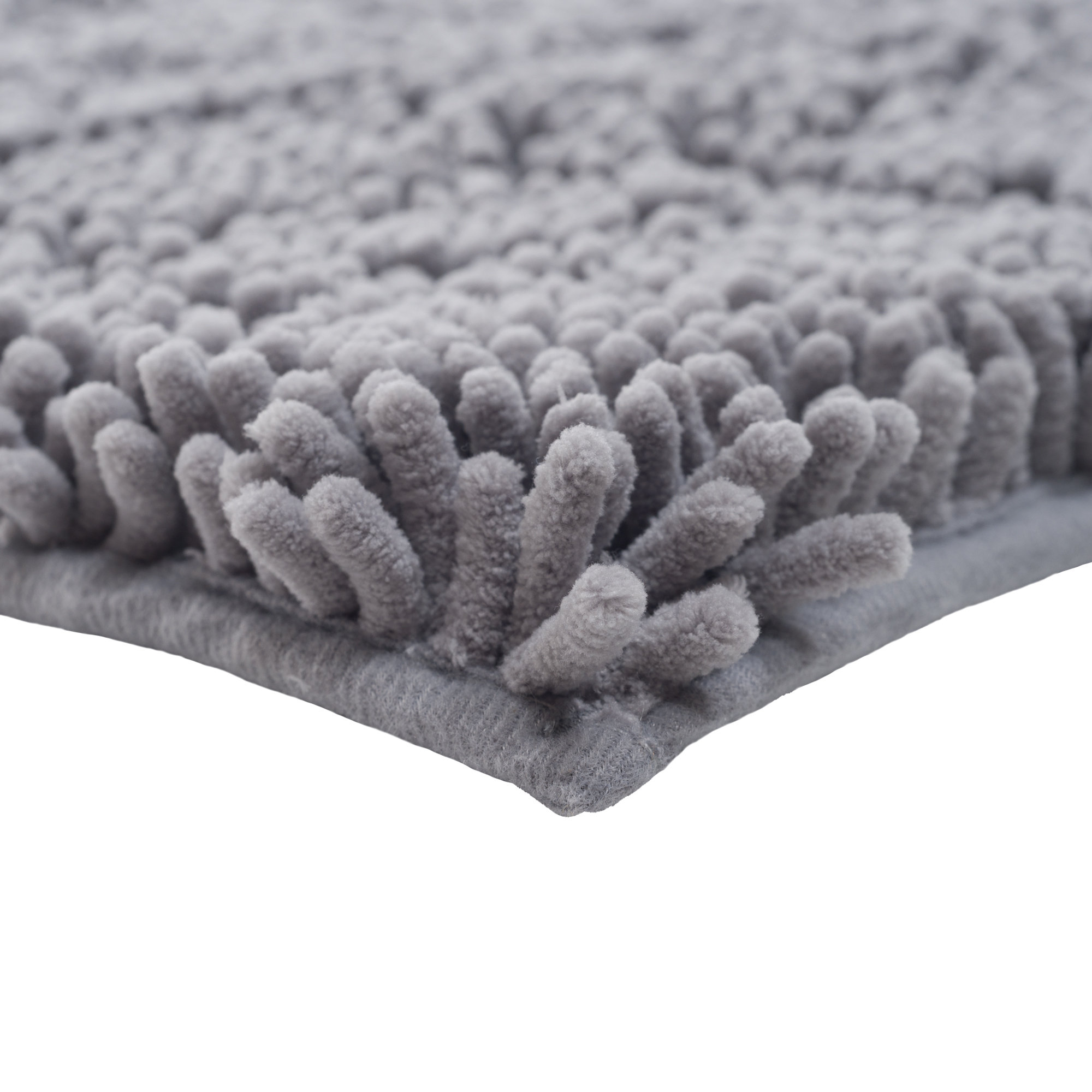 Lavish Home High Pile Gray Area Rug & Reviews Wayfair