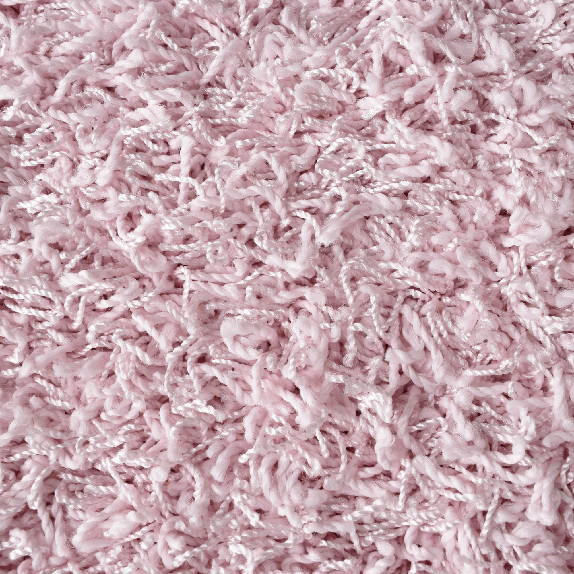 Rug Studio Modern Pink Blush Shag Area Rug & Reviews Wayfair