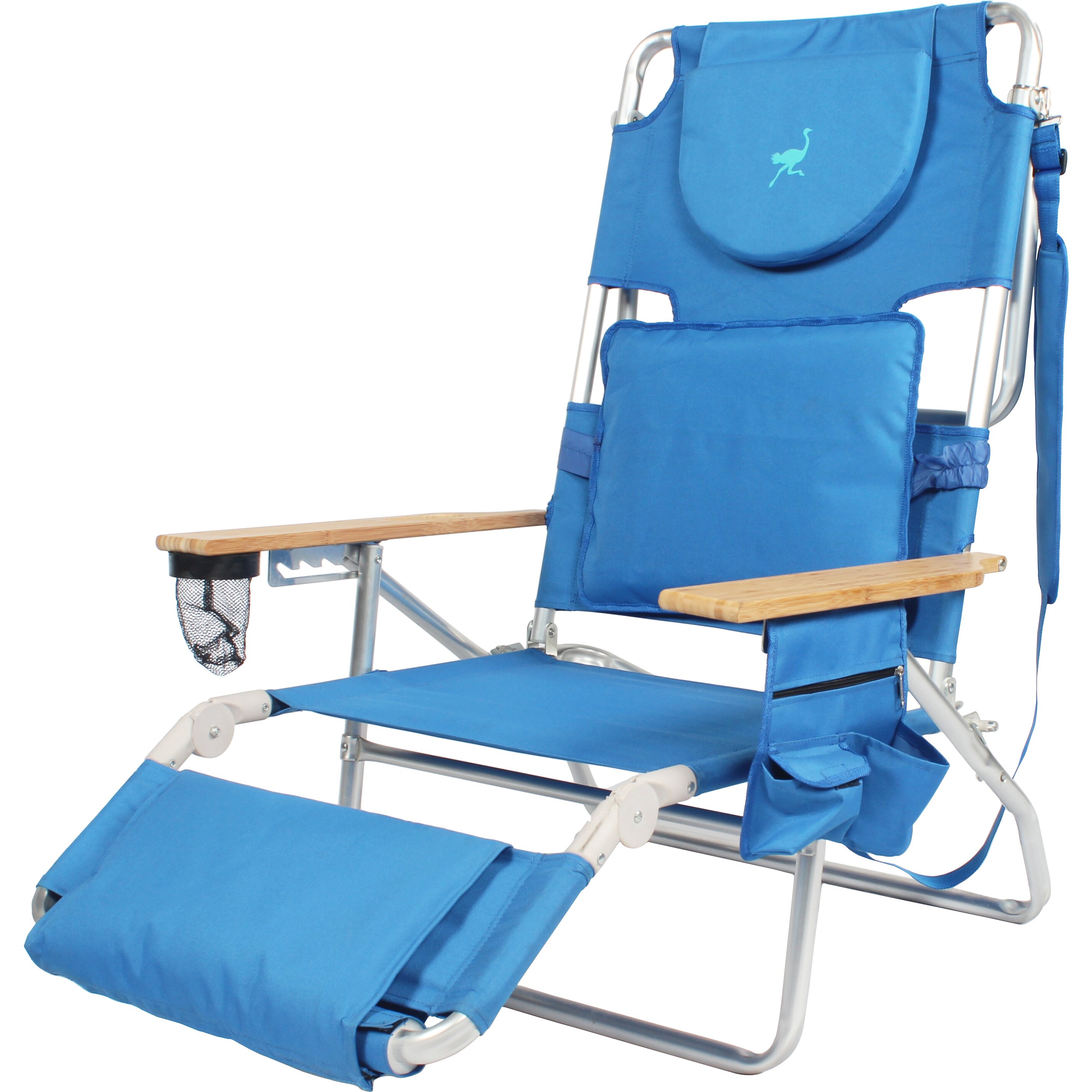 Ostrich Chair Padded Deluxe Beach Chair & Reviews | Wayfair