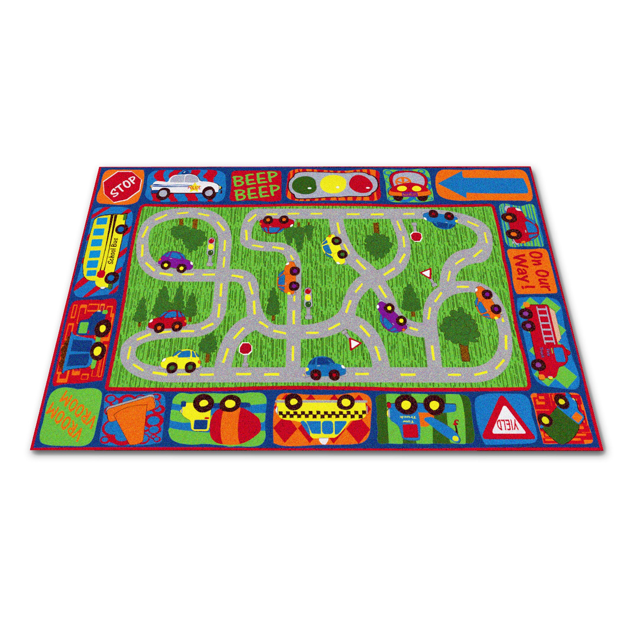 Kid Carpet Driving Road Area Rug & Reviews | Wayfair