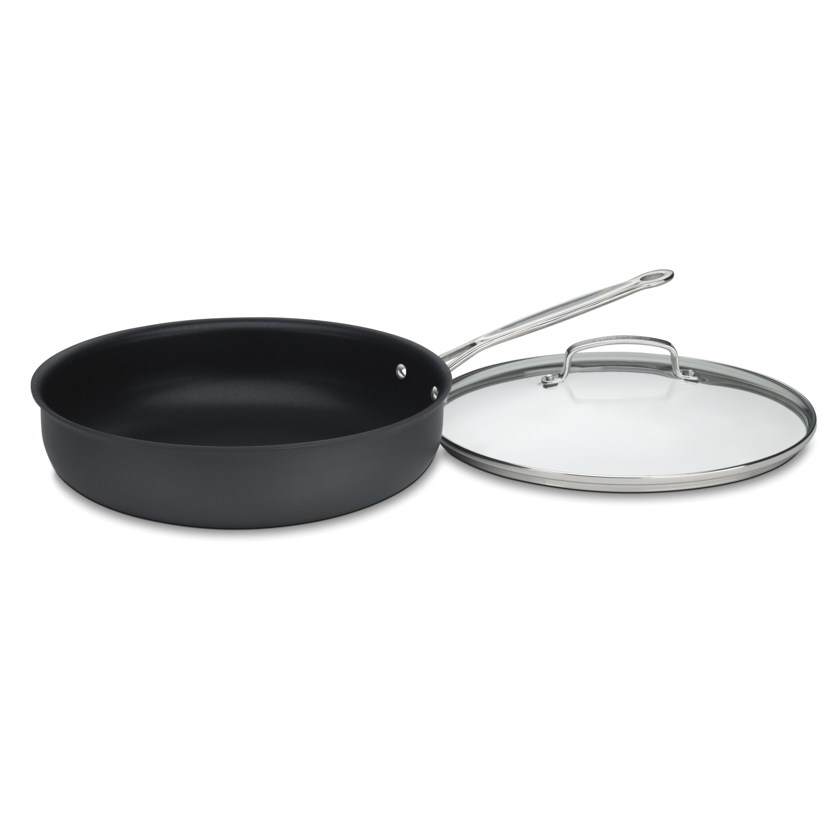 Cuisinart 12" NonStick Frying Pan with Lid & Reviews Wayfair