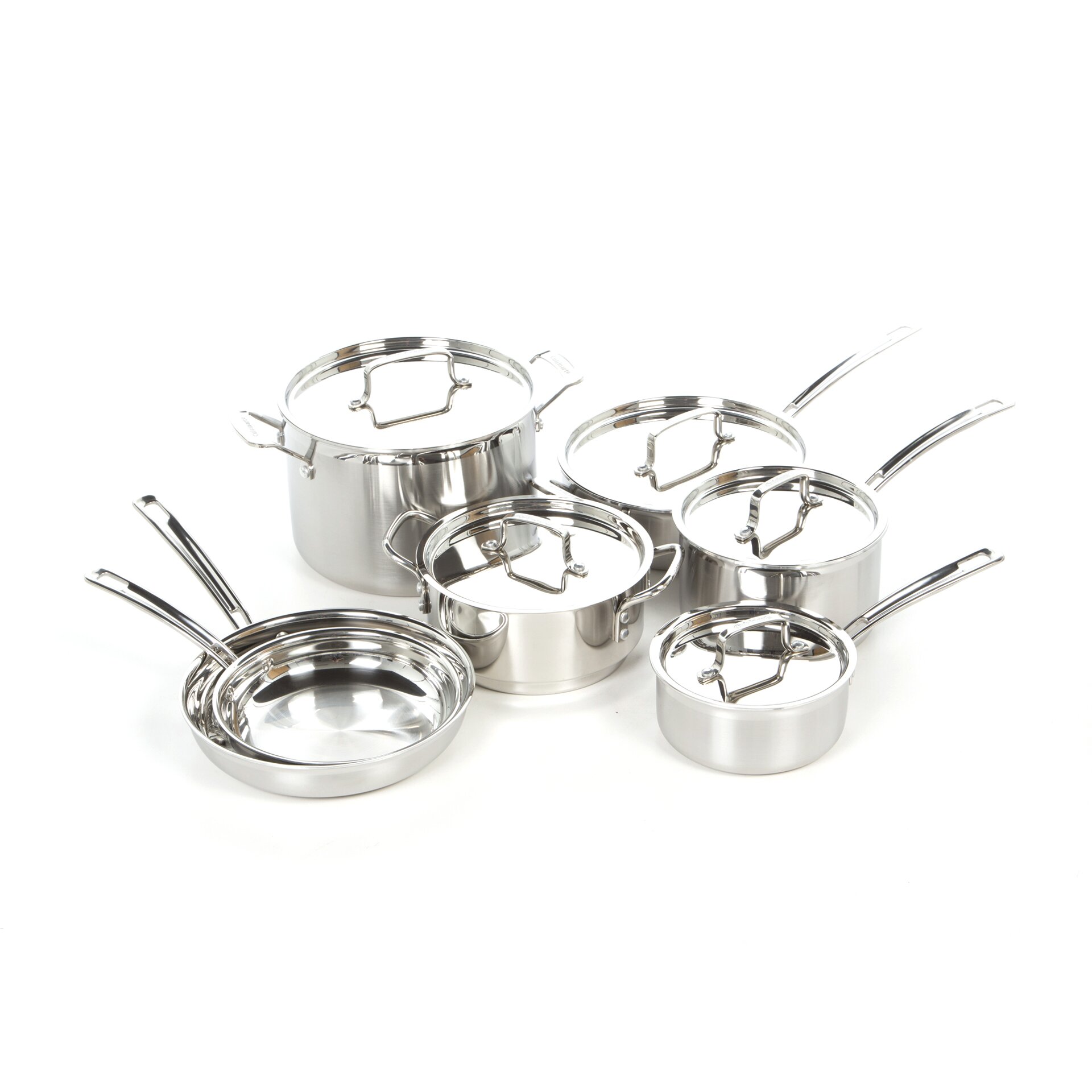 Cuisinart Multiclad Pro Stainless Steel 12-Piece Cookware Set & Reviews Cuisinart Multiclad Pro Stainless Steel 12-piece Cookware Set