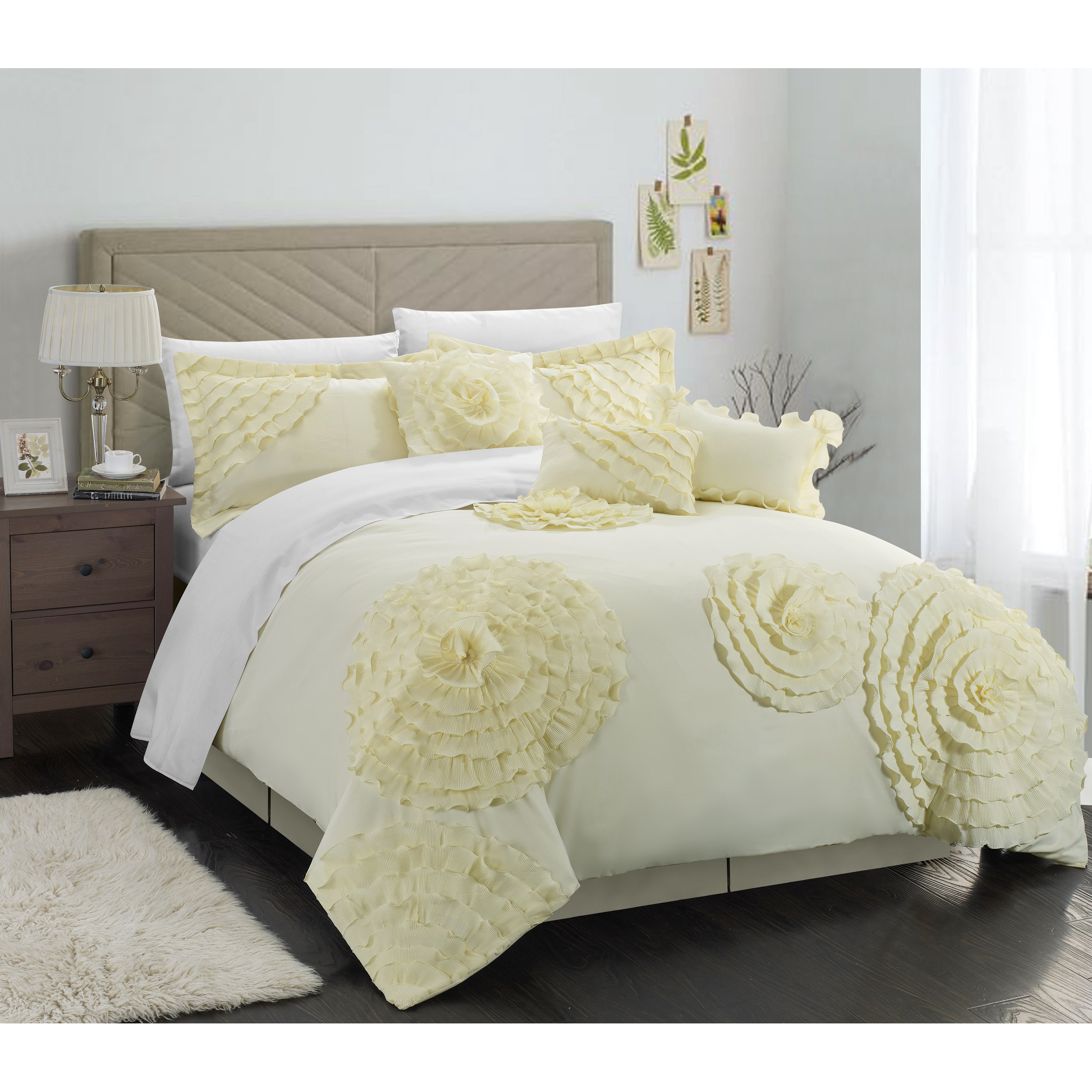 Chic Home Belinda 11 Piece Comforter Set & Reviews Wayfair