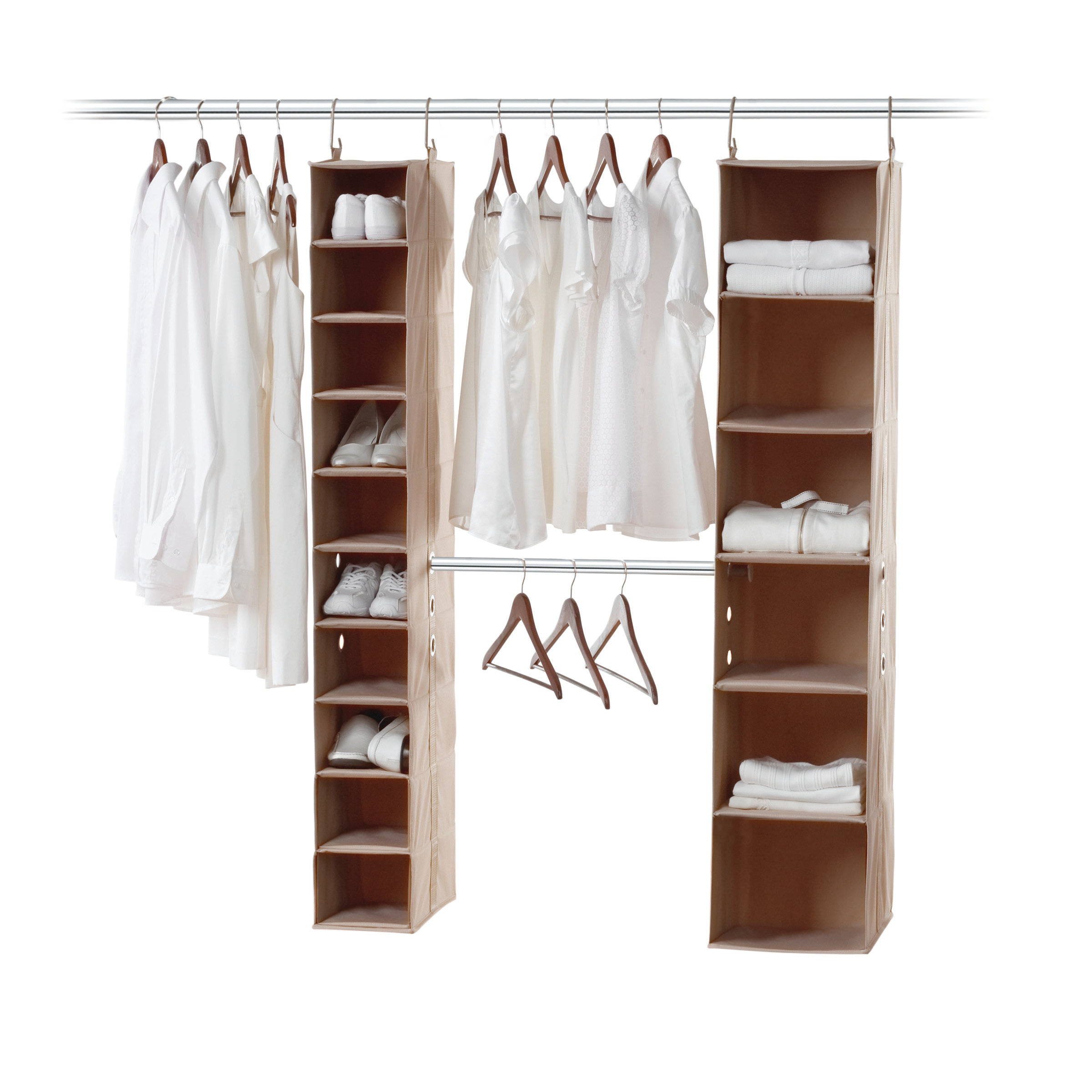 NeatFreak 43.85"W Closet System & Reviews Wayfair