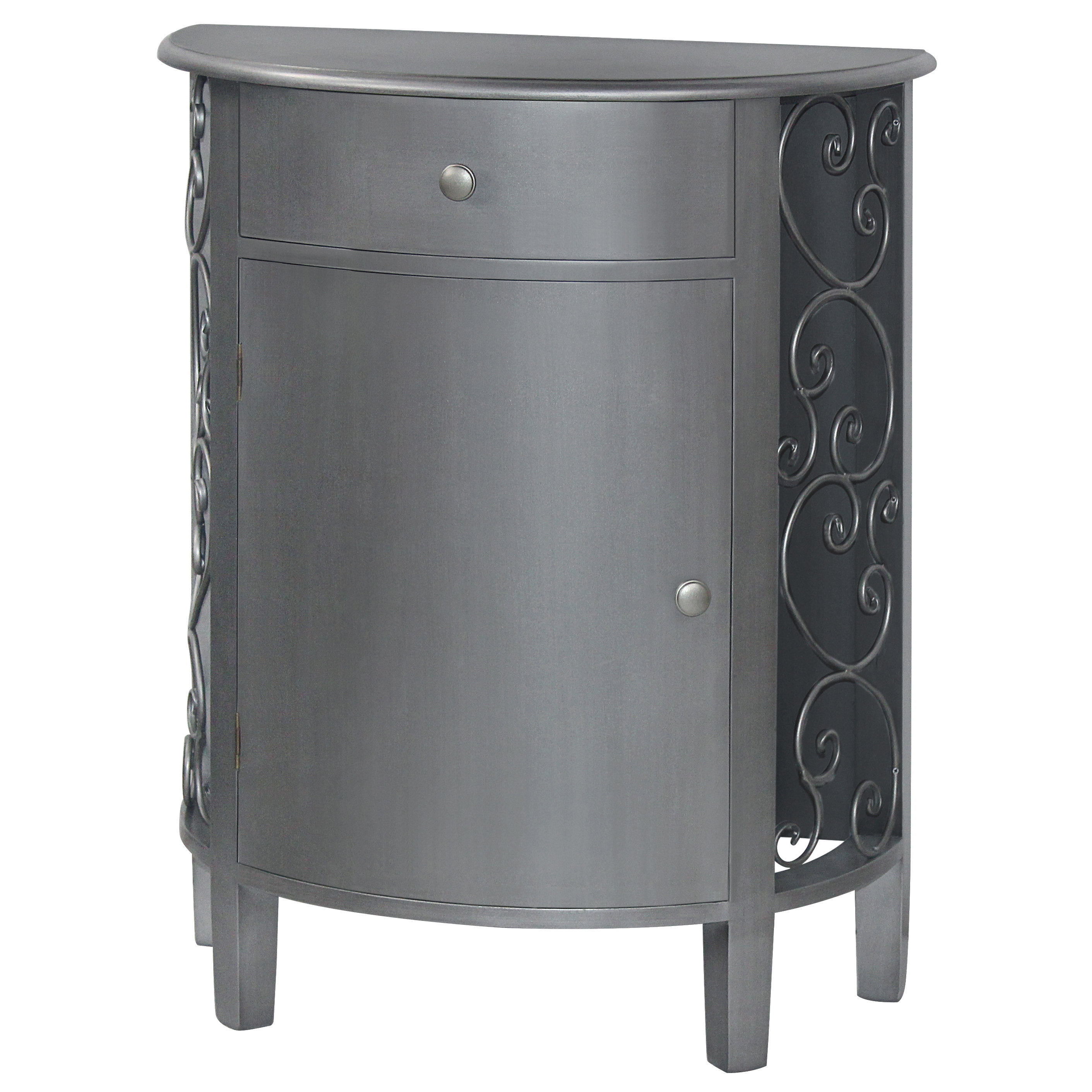 Gallerie Decor Sutton 1 Door 1 Drawer Wayfair