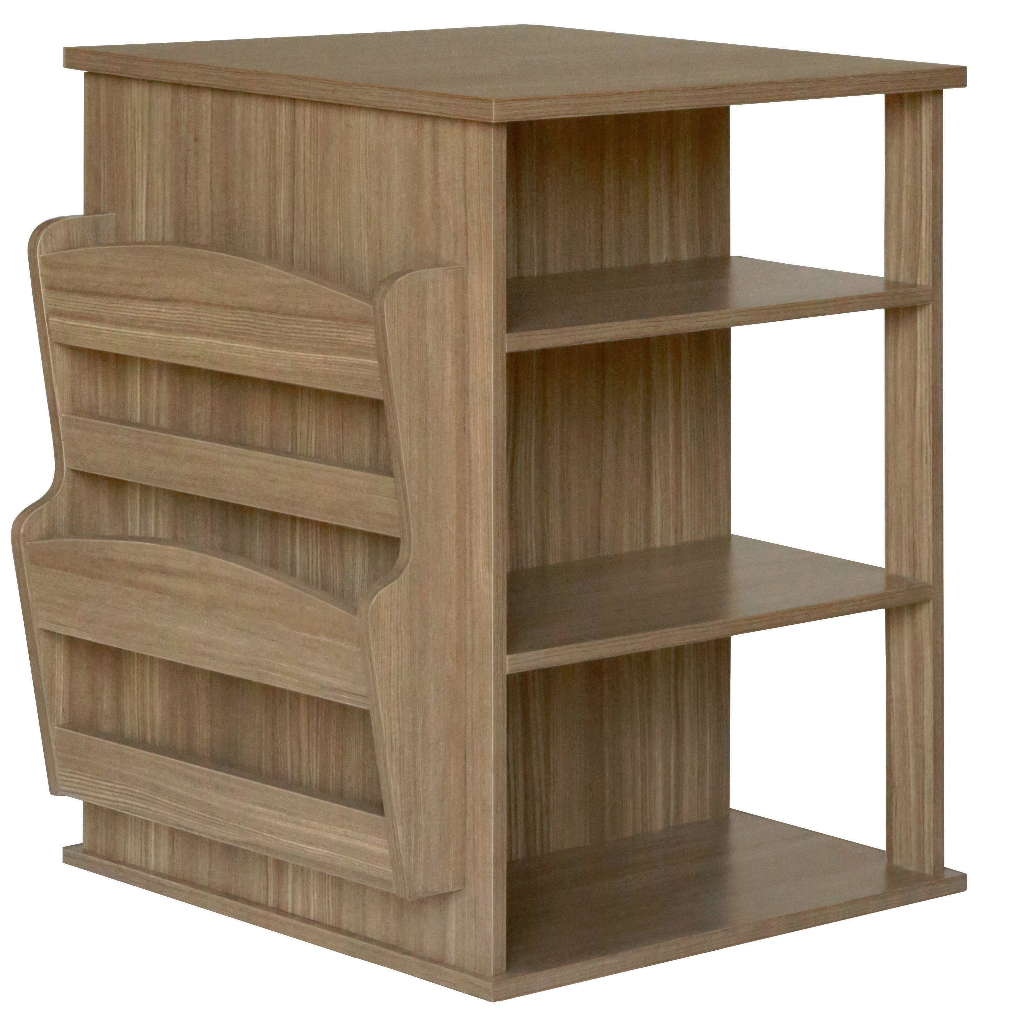 Gallerie Decor All in One 2 Drawer Revolving Side