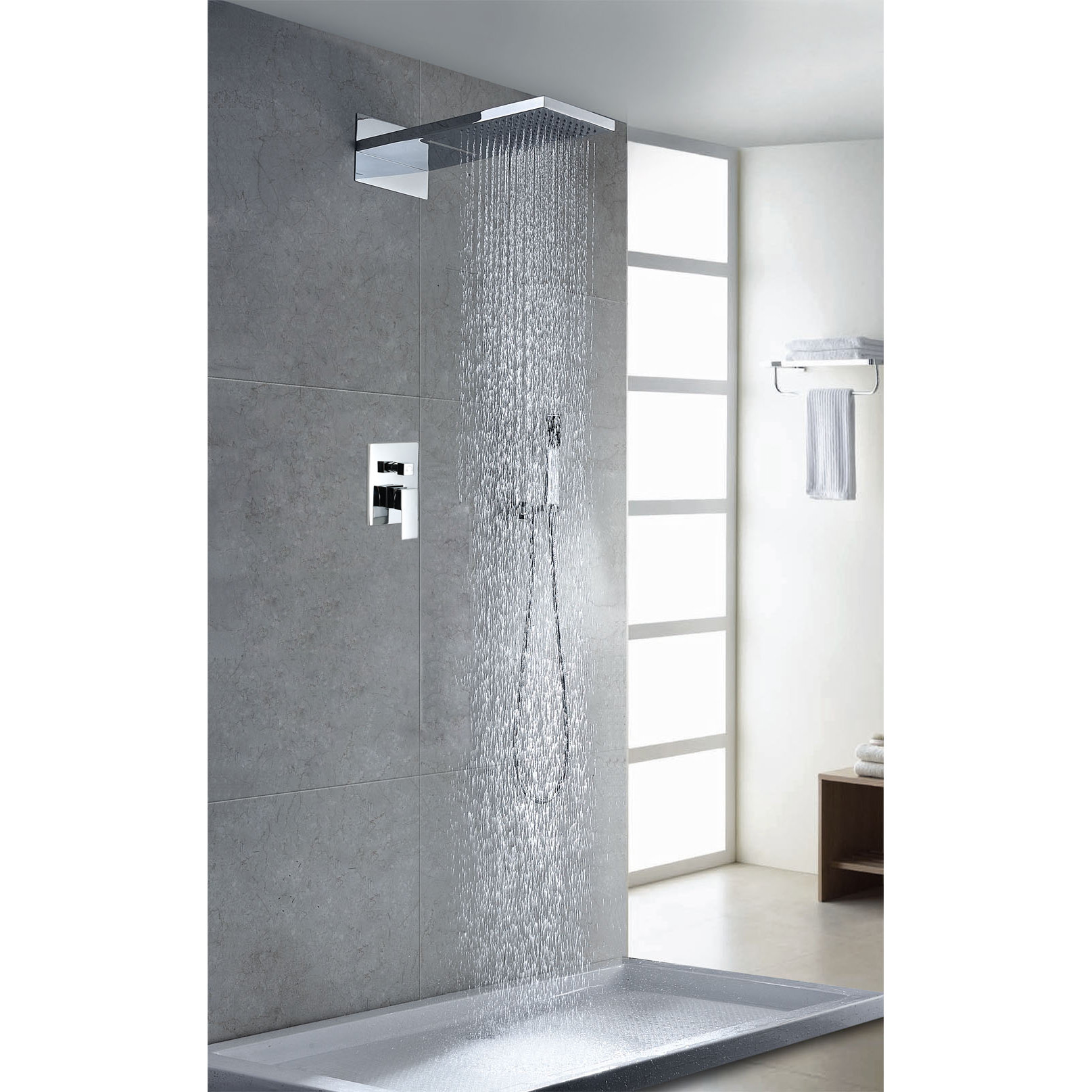 Sumerain ContemporaryModern Shower Faucet & Reviews | Wayfair