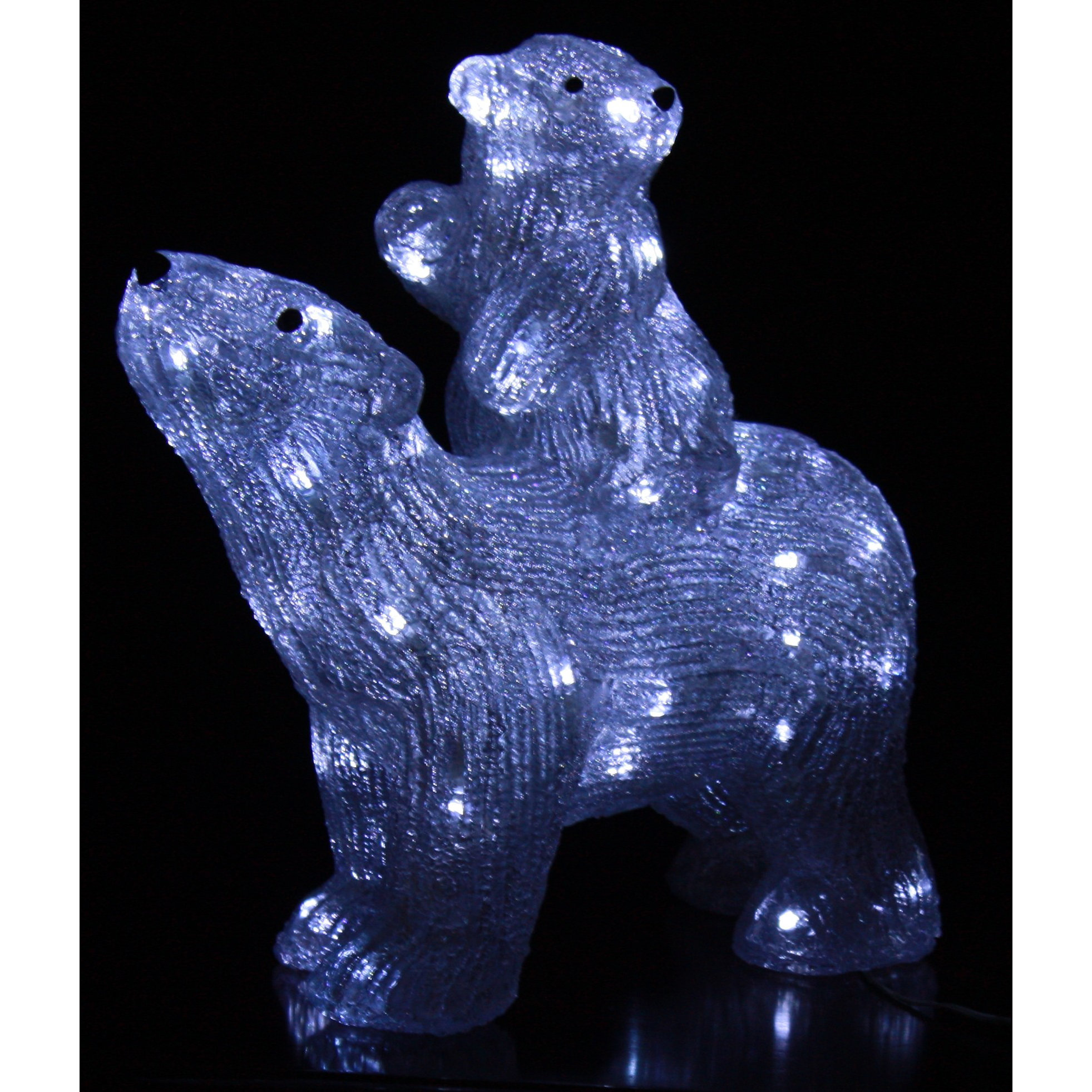 derry s christmas polar bear pair lighted display derry s christmas polar bear pair lighted display