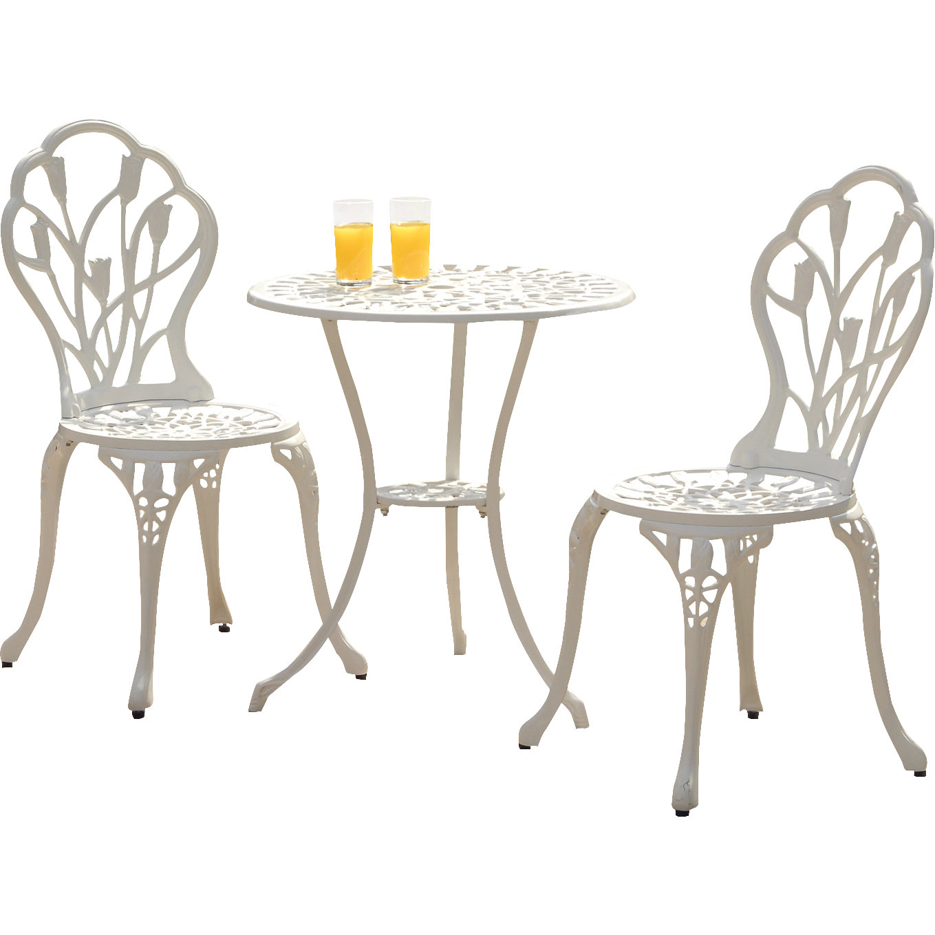 SunTime Outdoor Living Tulip 3 Piece Bistro Set with ... SunTime Outdoor Living Tulip 3 Piece Bistro Set with ... on Suntime Outdoor Living id=98913