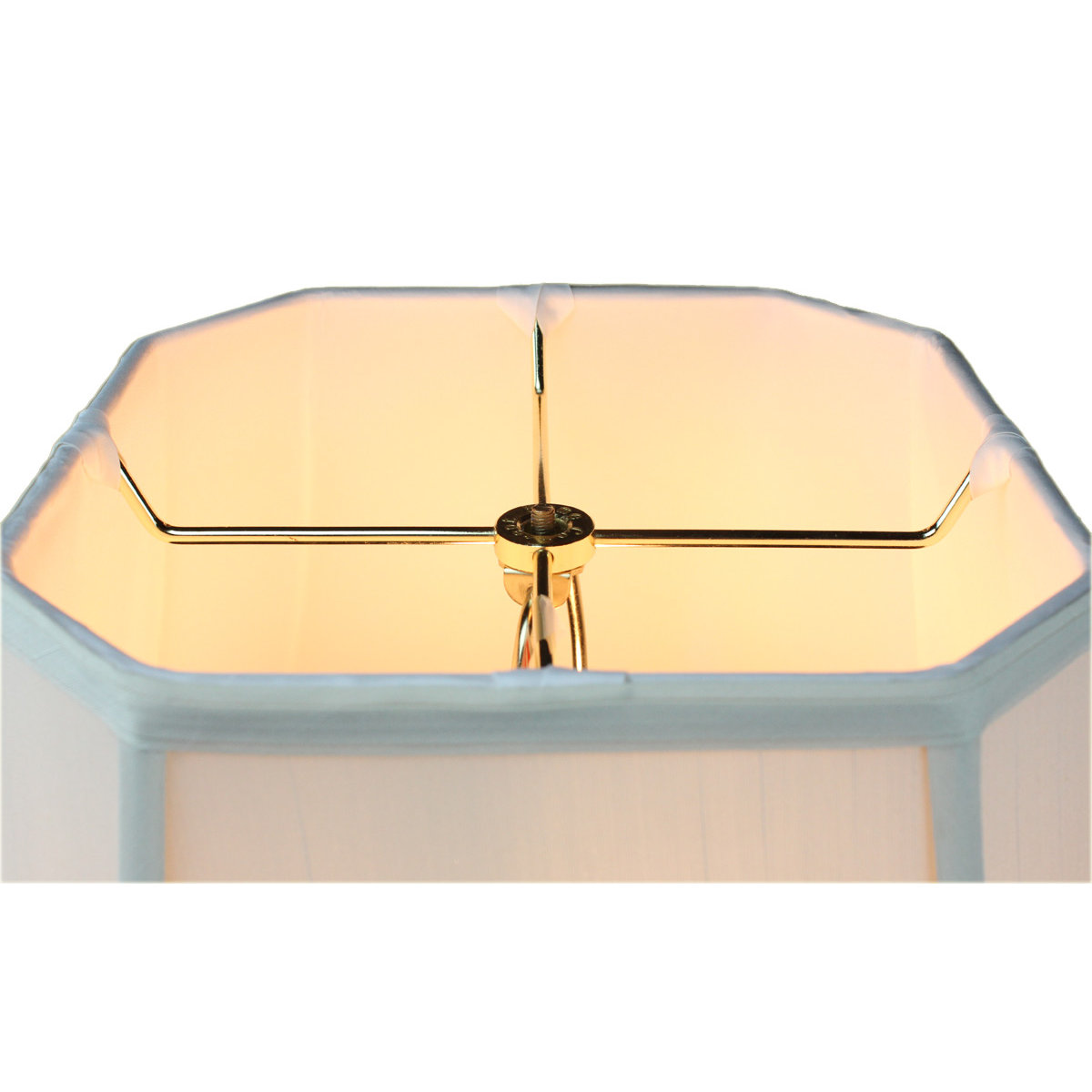 Home Concept 16" Modern Classics Fabric Square Lamp Shade & Reviews