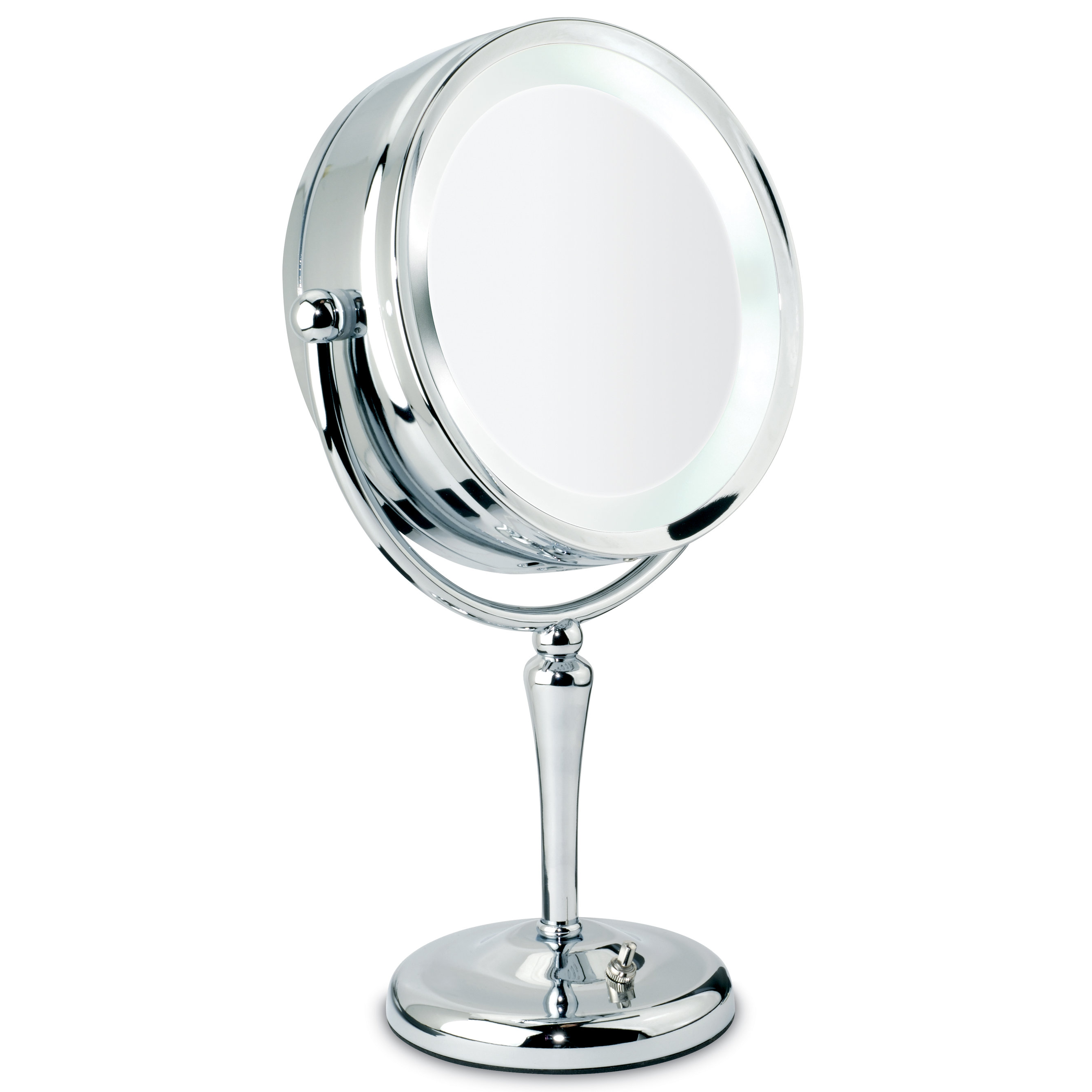 Danielle Creations Revolving Lit Vanity Mirror & Reviews Wayfair