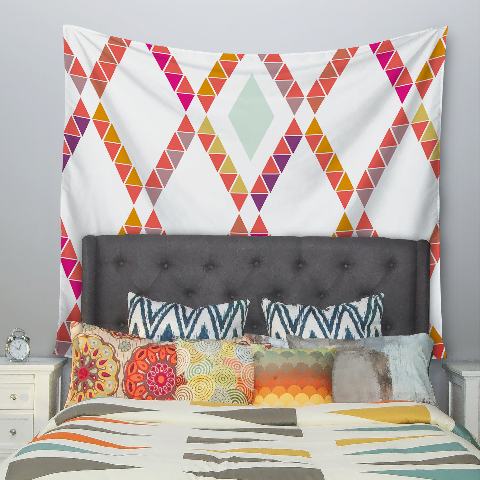 KESS InHouse Aztec Diamonds by Pellerina Design Wall Tapestry Wayfair